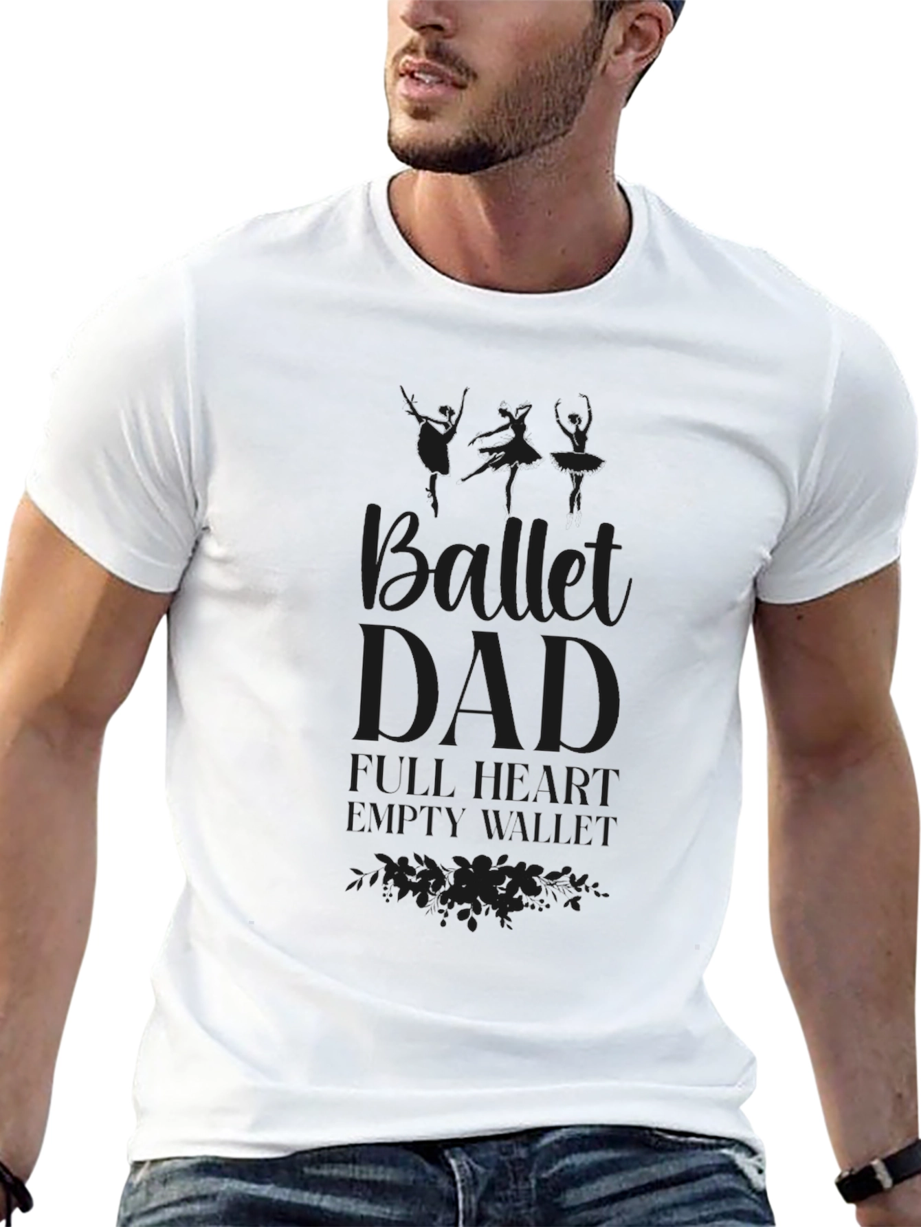 Ballet Dad T-Shirt - Full Heart Empty Wallet