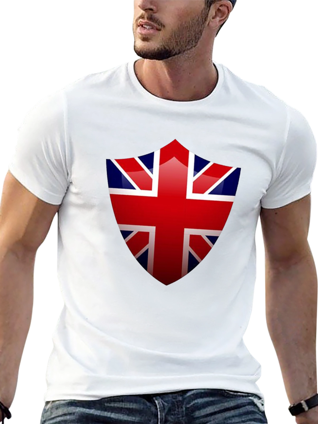 Union Jack Shield Graphic Tee