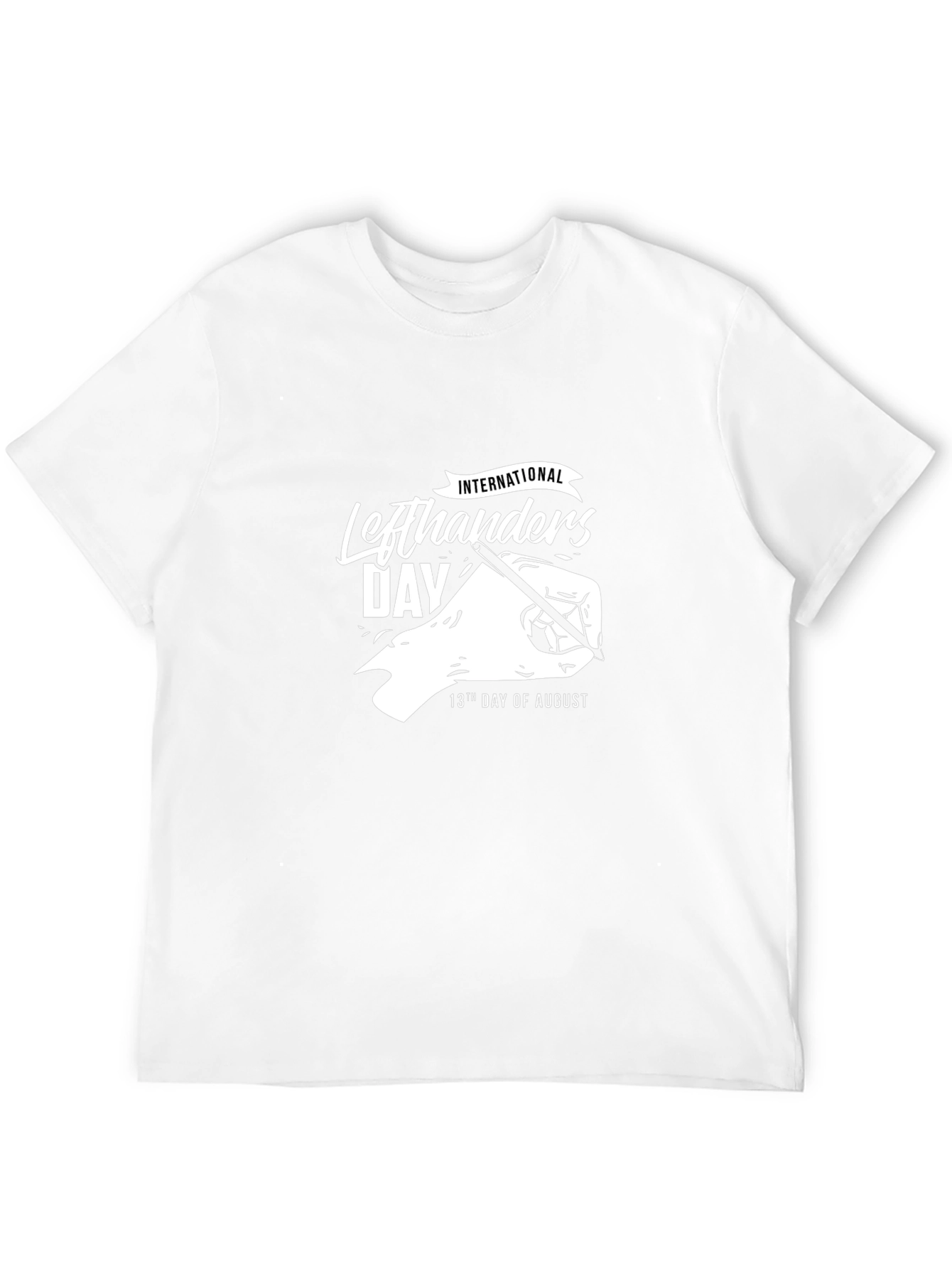 International Left Handers Day Graphic T-Shirt