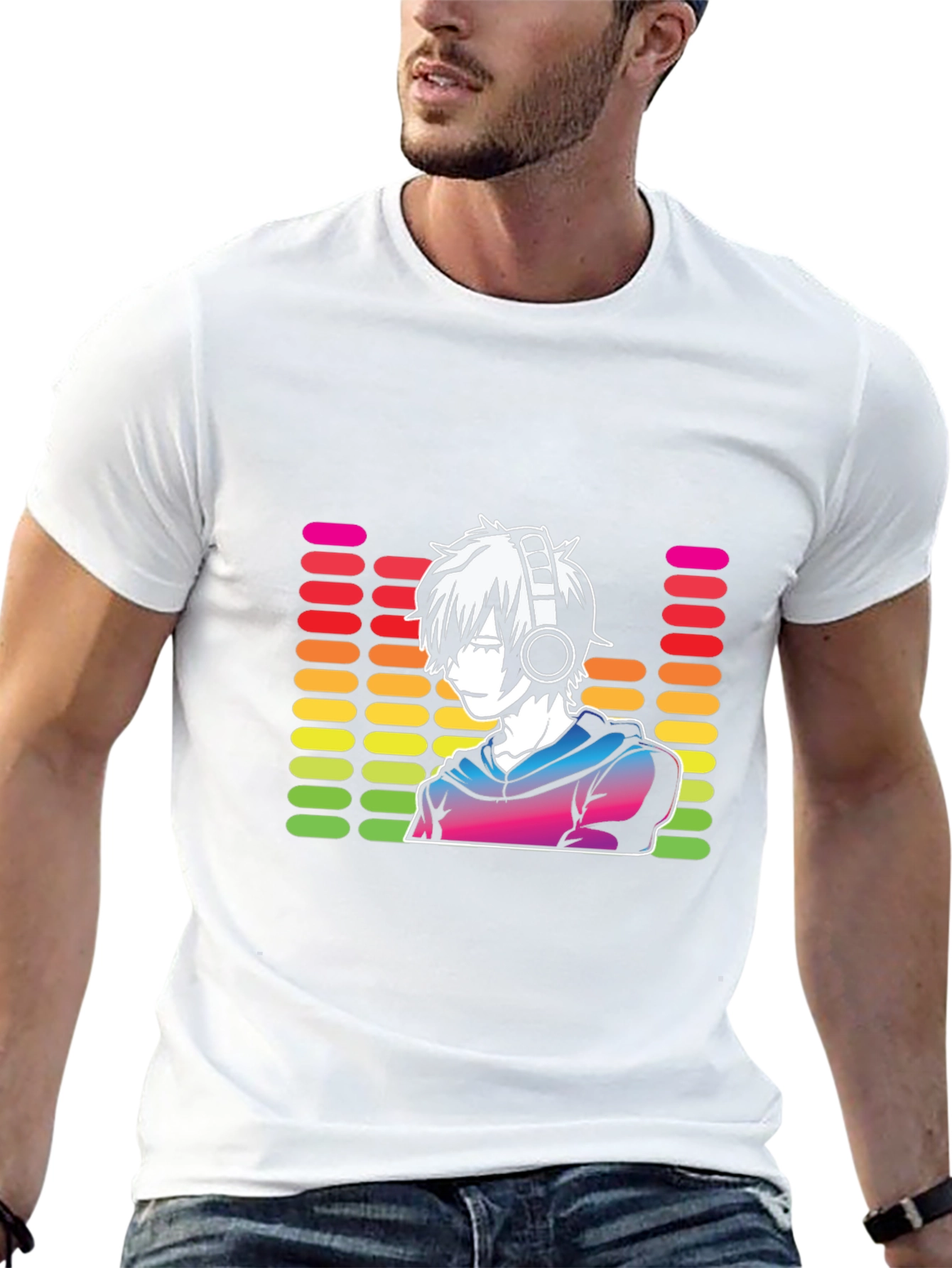 Anime DJ Graphic Tee