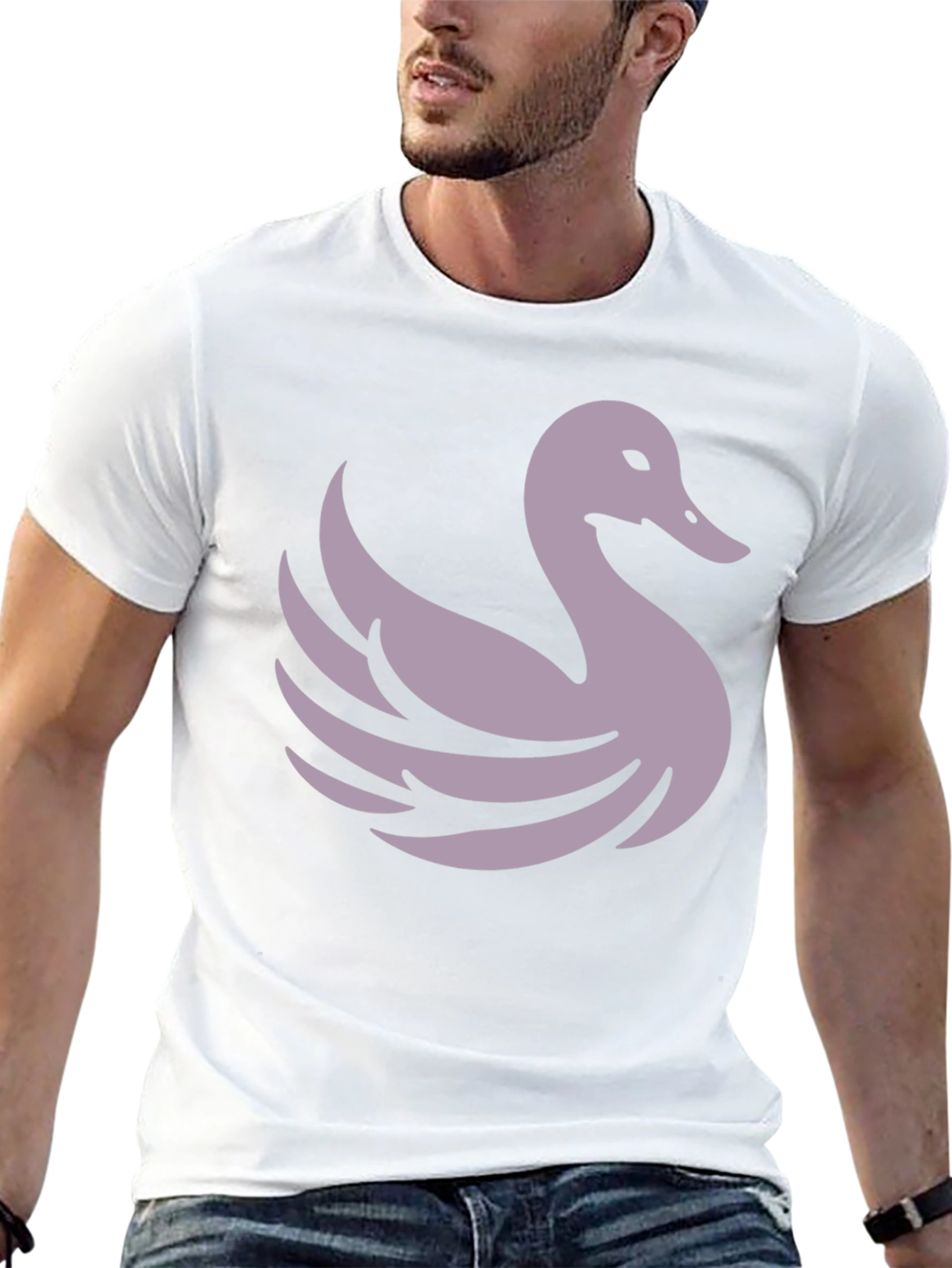 Duck Graphic T-Shirt - Soft Cotton Blend