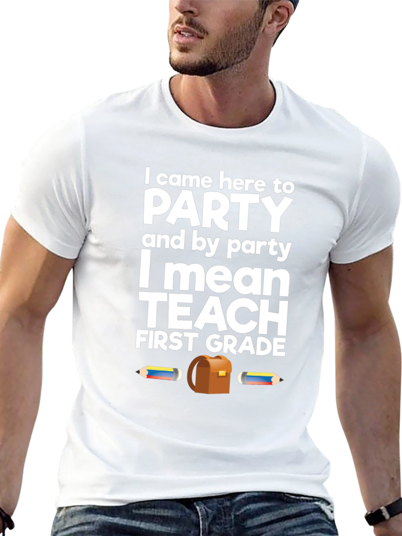 First Grade Teacher Party T-Shirt