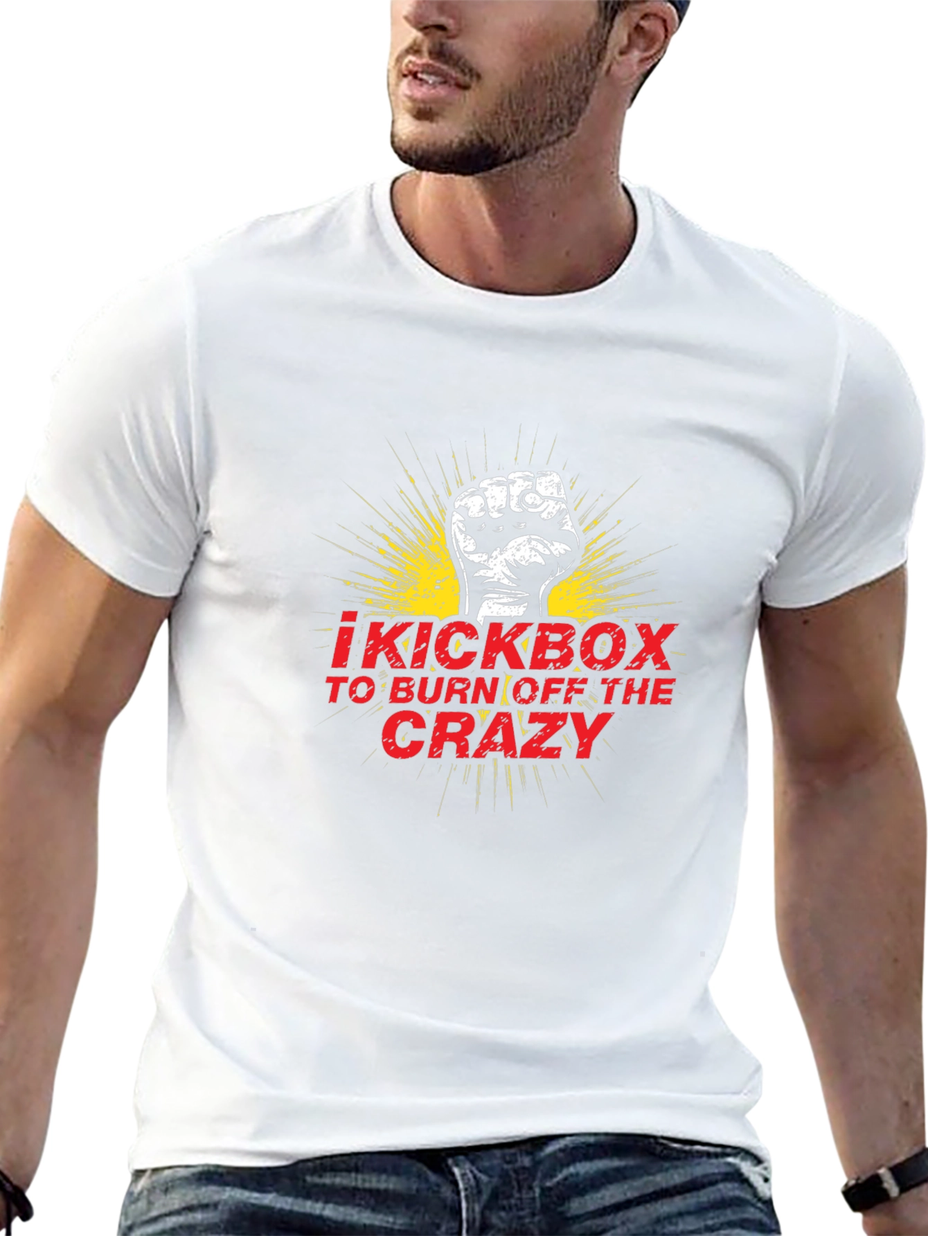 Kickbox Crazy Graphic Tee