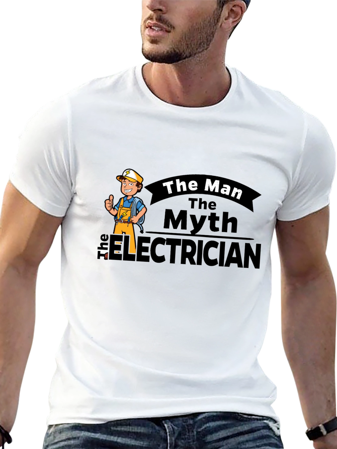 The Electrician T-Shirt - Man Myth Legend