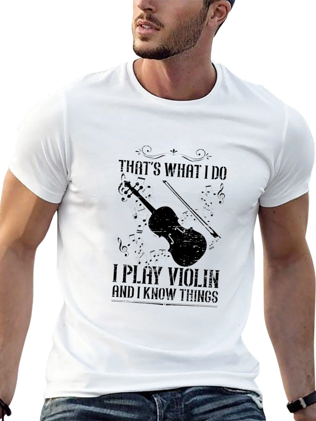 I Play Violin and I Know Things T-Shirt
