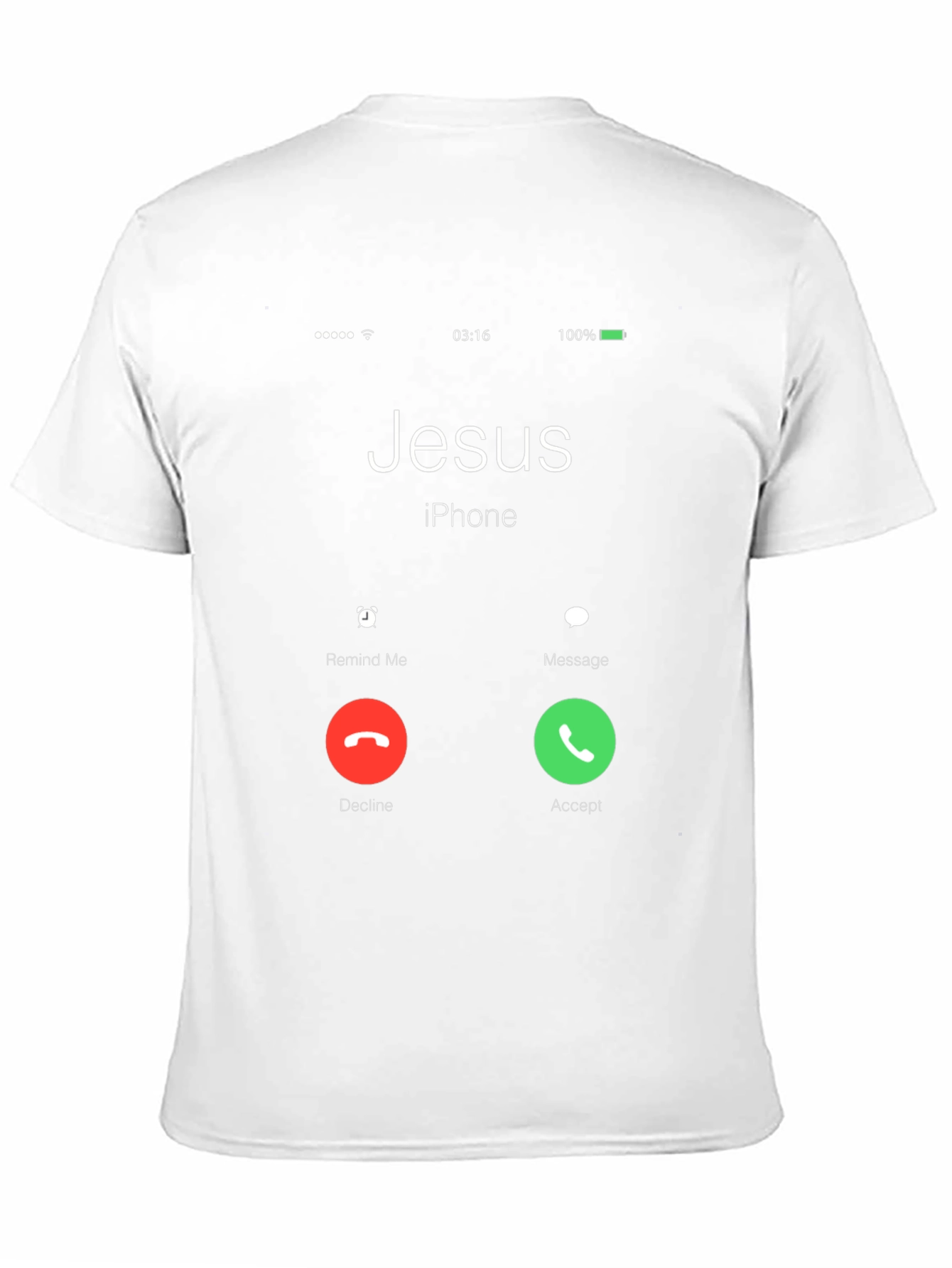 Jesus Calling iPhone Screen T-Shirt