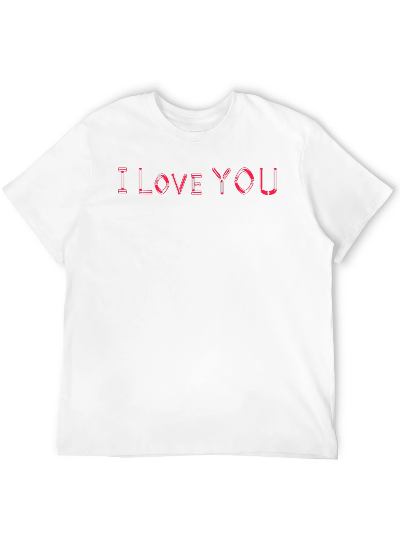 I Love You Graphic Tee - Black T-Shirt