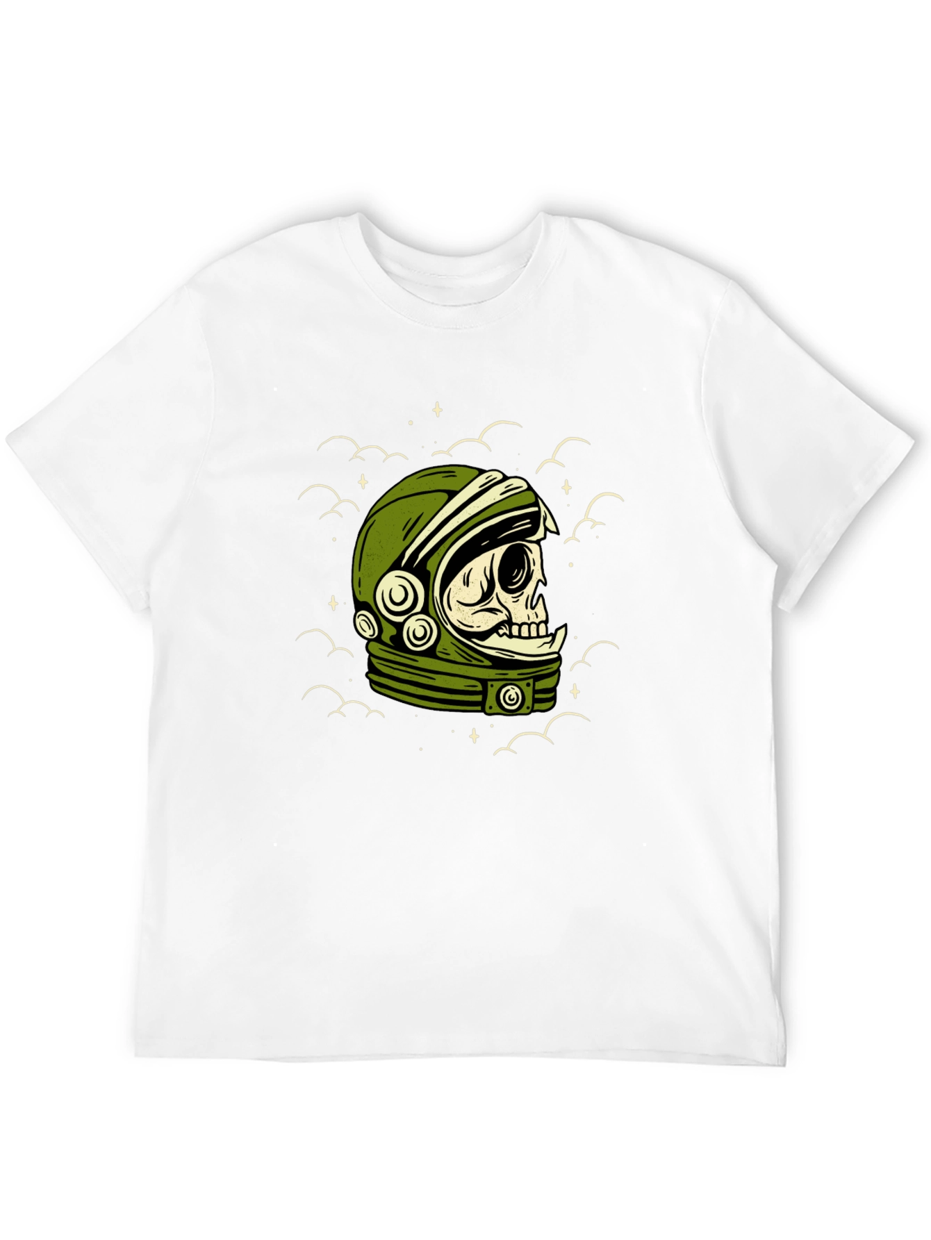 Astronaut Skull Graphic Tee