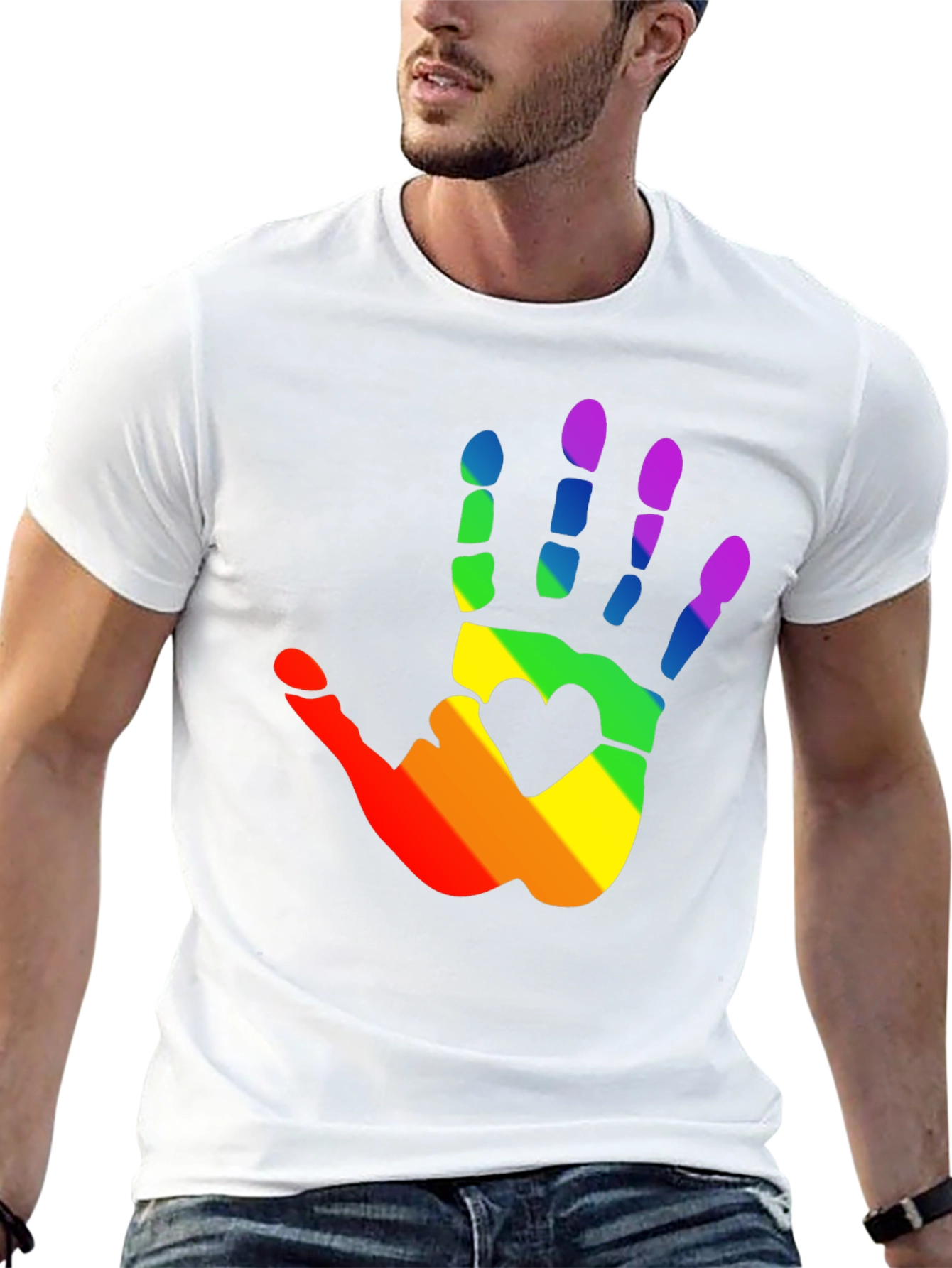 Pride Hand Heart T-Shirt