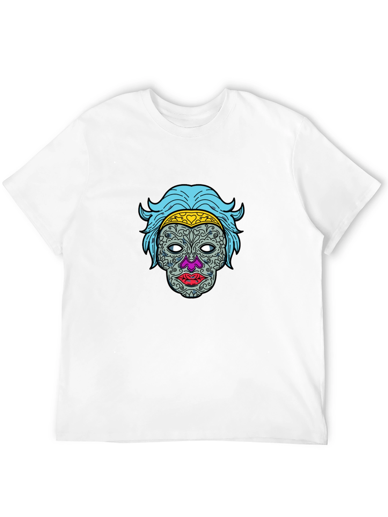 Sugar Skull Graphic Tee - Dia de los Muertos