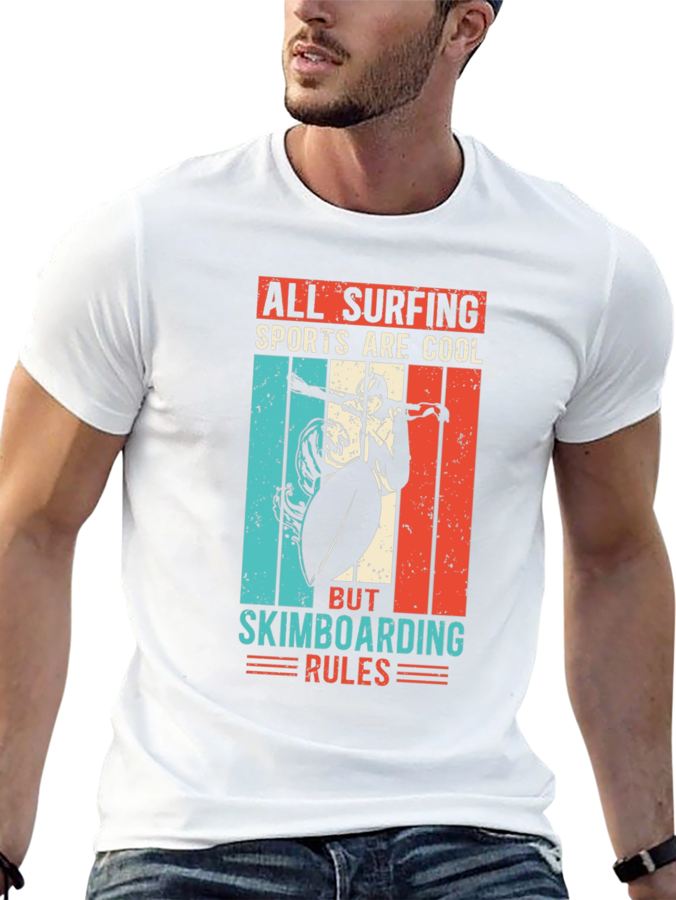 All Surfing Sports Are Cool Skimboarding Rules T-Shirt