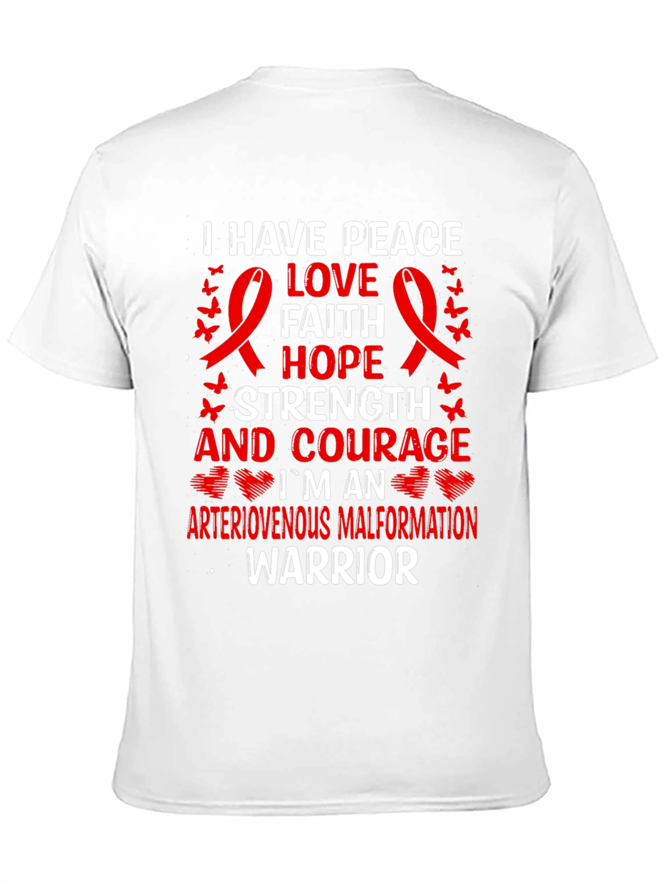 Arteriovenous Malformation Warrior T-Shirt