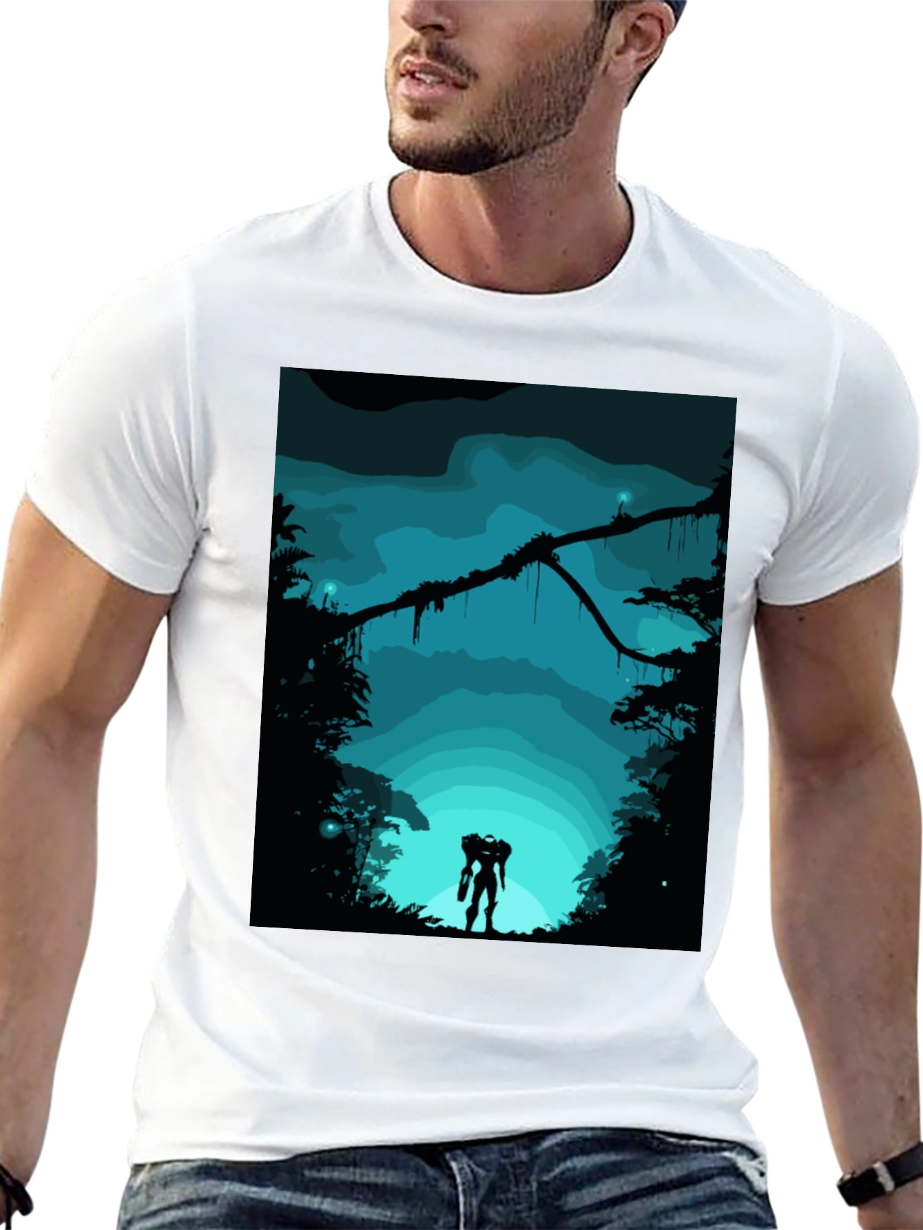 Silhouette Sci-Fi T-Shirt