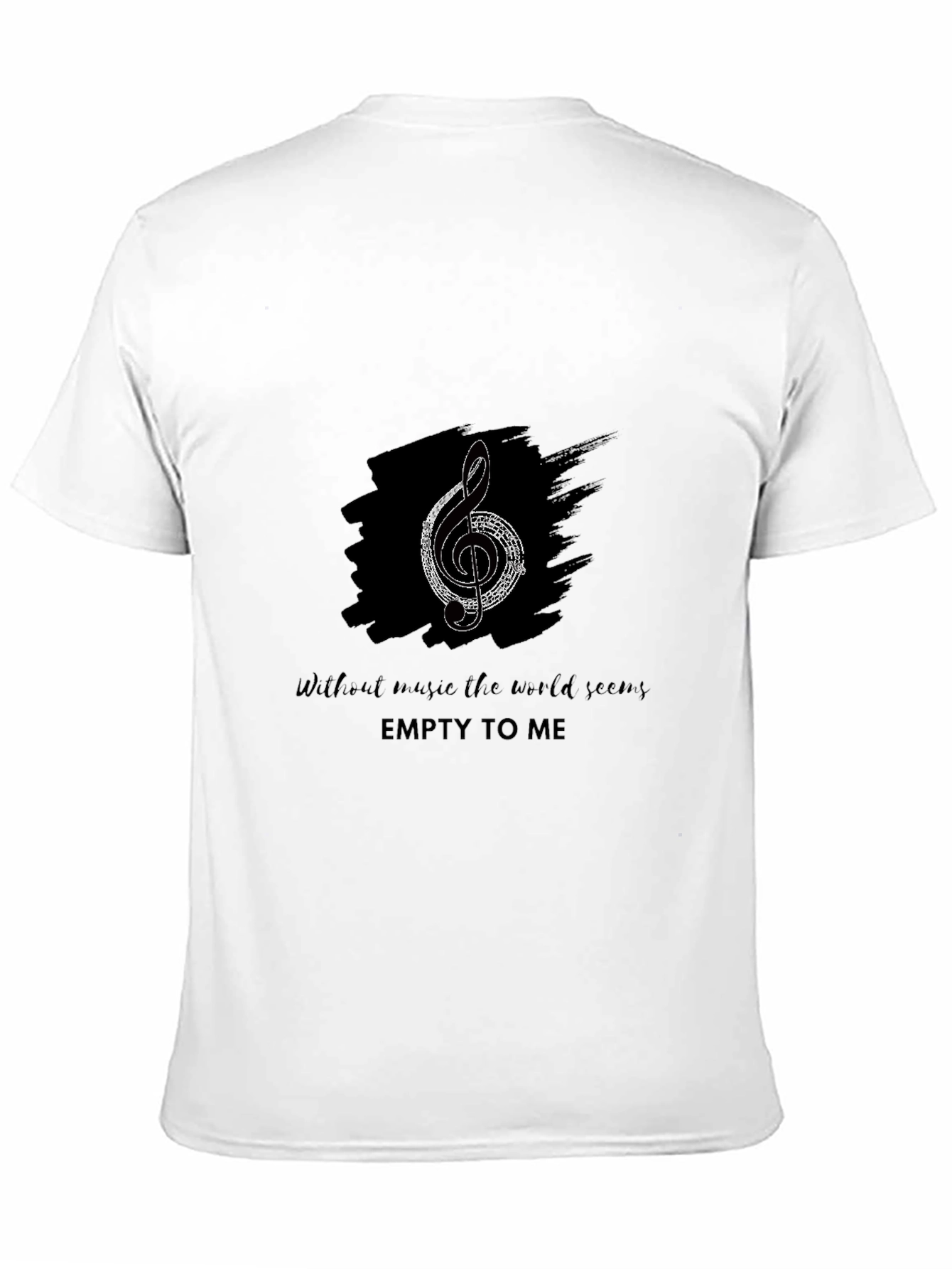 Music Lovers Black T-Shirt