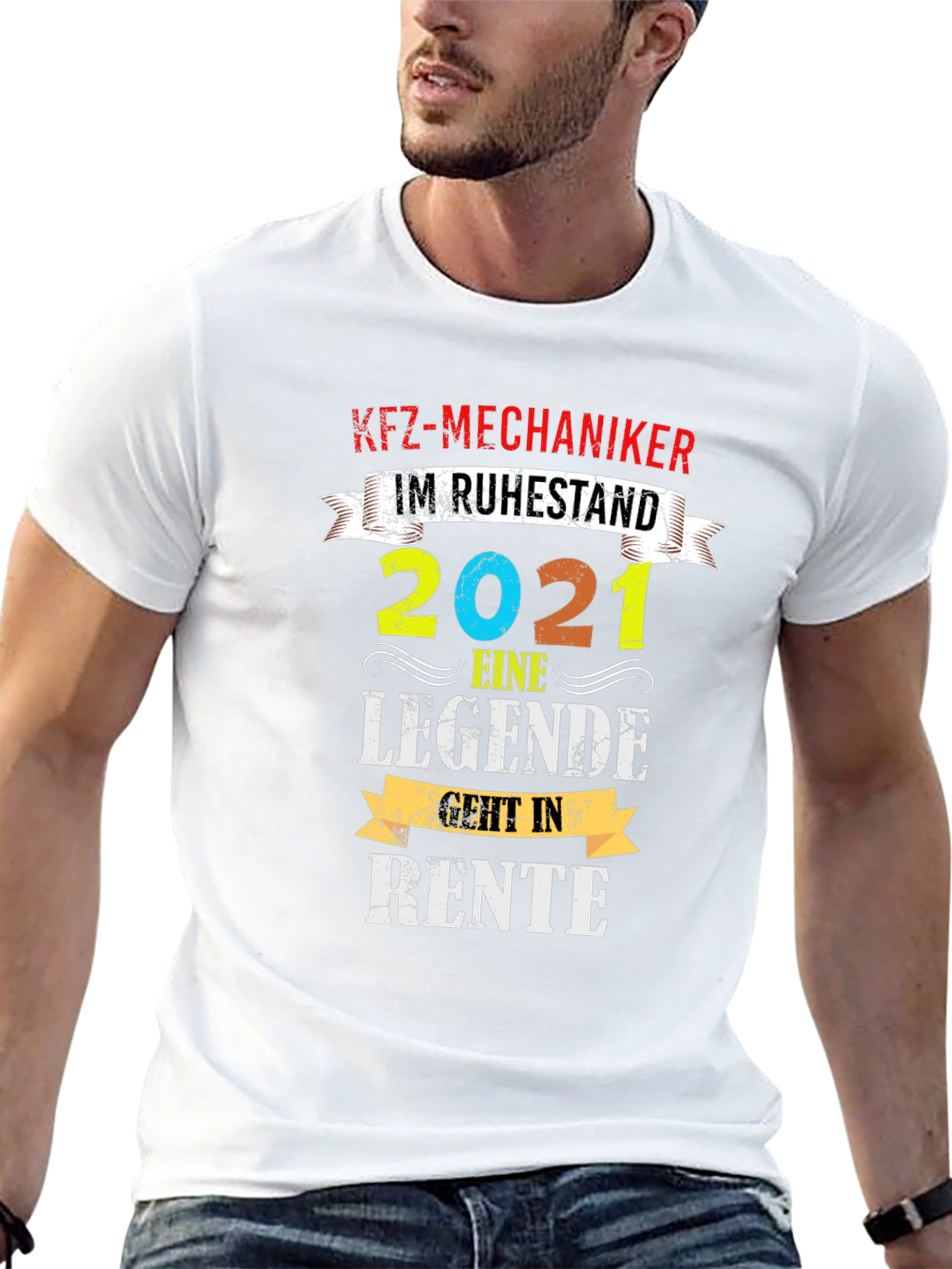 Kfz-Mechaniker Retirement T-Shirt 2021