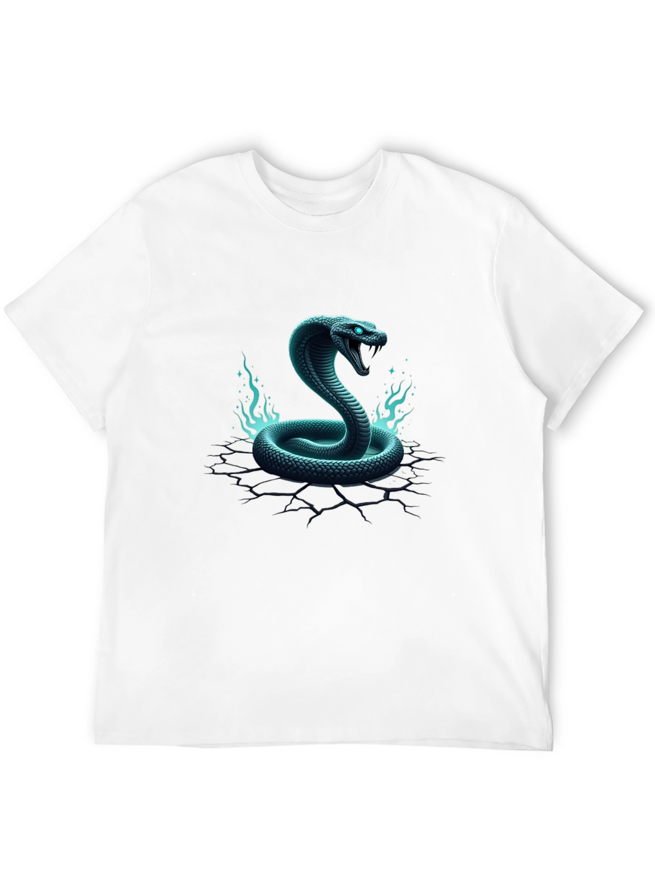 Cobra Graphic Tee - Mens Black T-Shirt