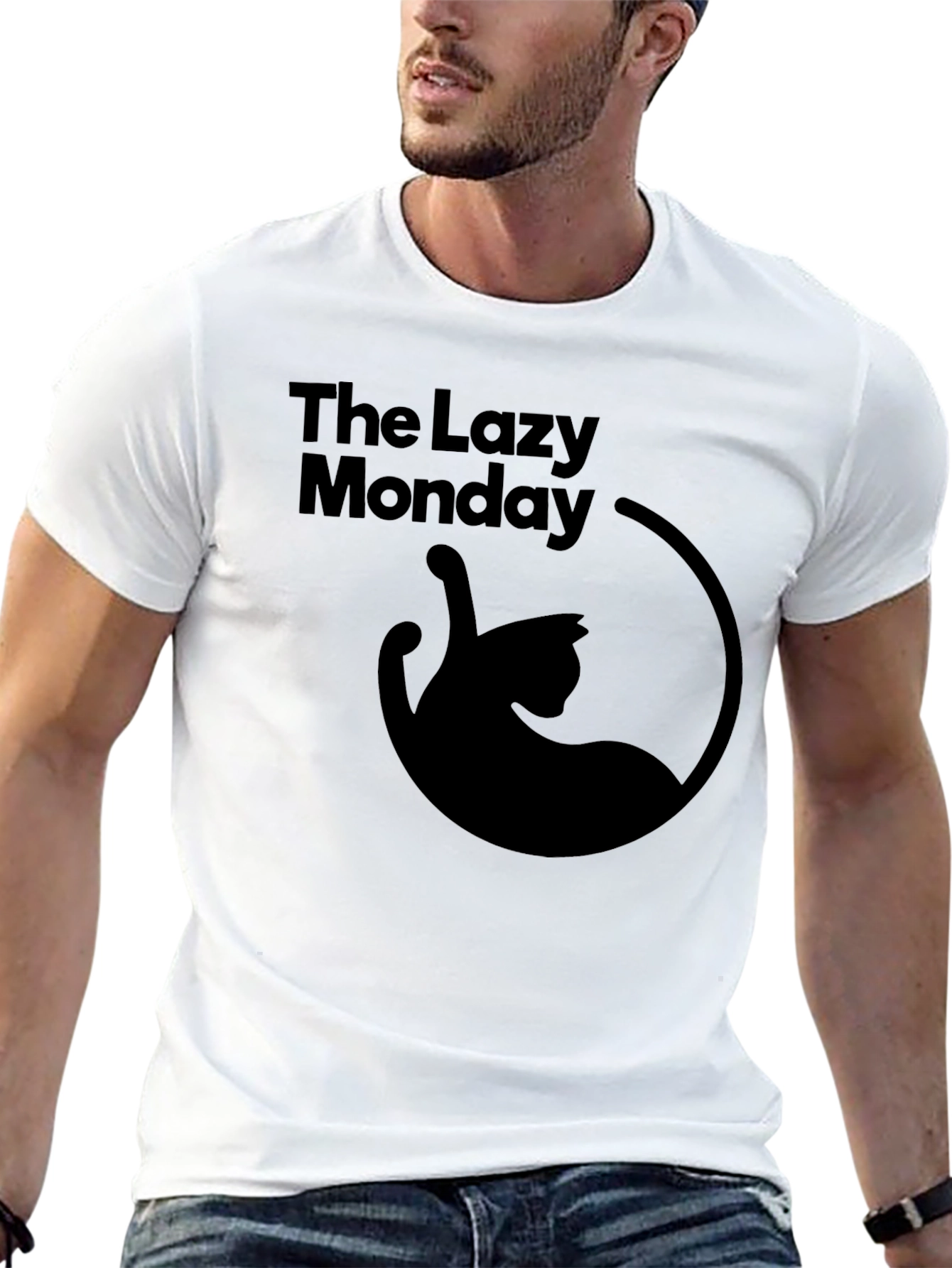 The Lazy Monday T-Shirt - Comfy & Relaxed