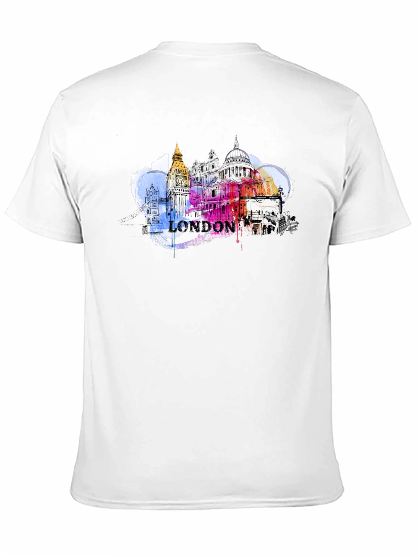 London Skyline Graphic Tee - Stylish Mens T-Shirt