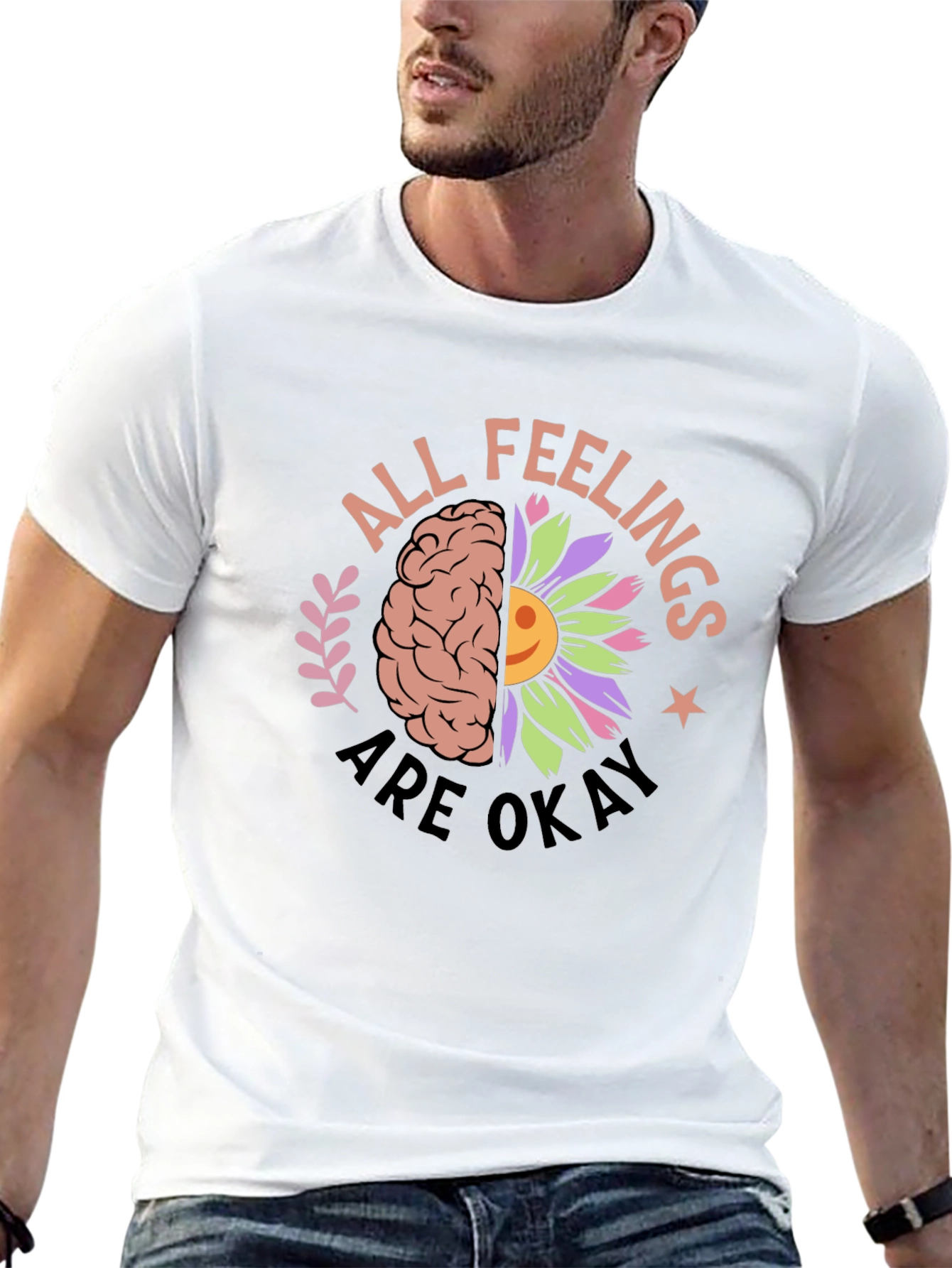 All Feelings Are Okay Graphic Tee