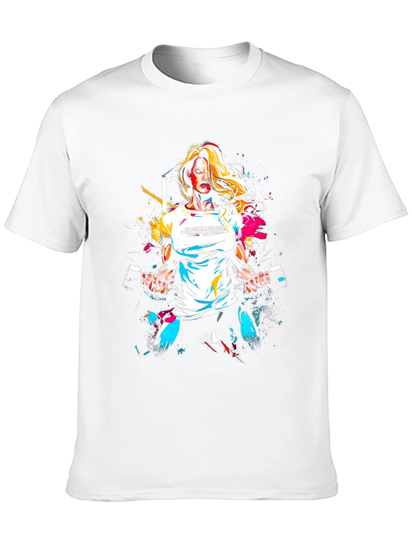 Graphic Print Fitness T-Shirt for Men