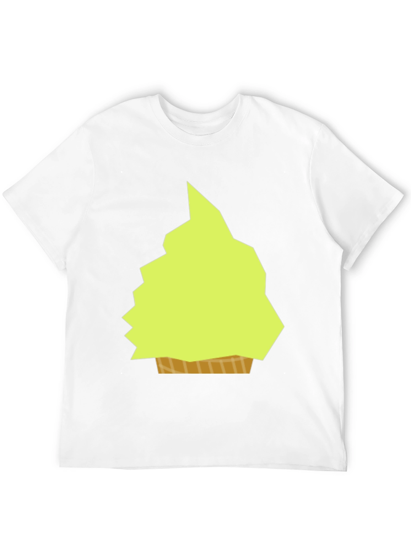 Geometric Ice Cream Tee - Modern Graphic Design