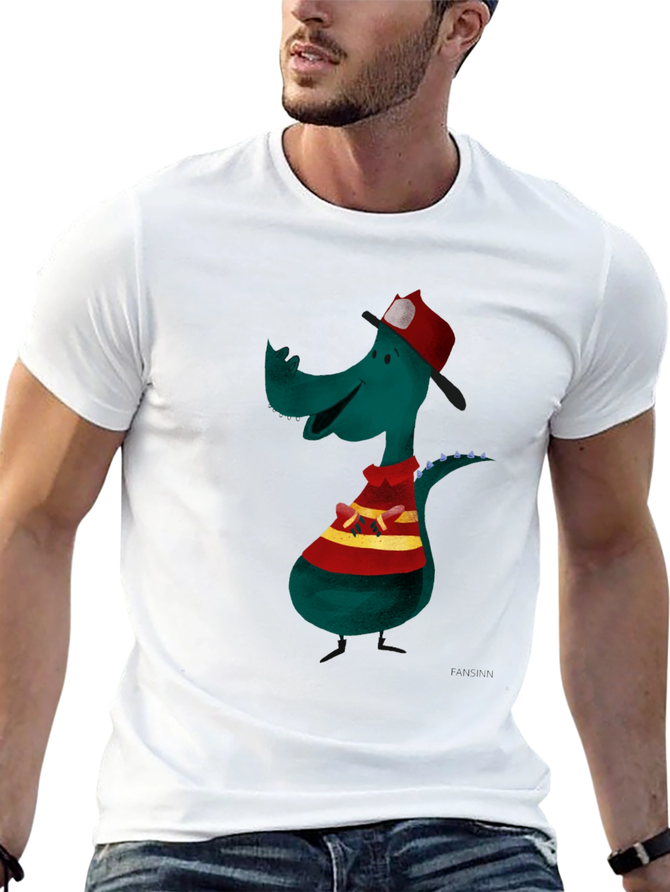 Dino Graphic Tee - Quirky & Cool