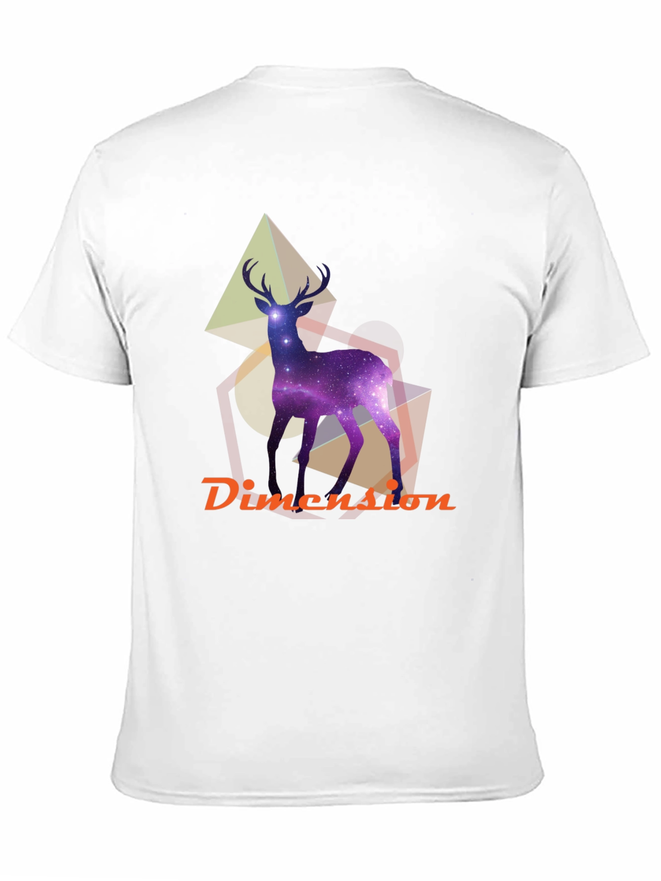 Cosmic Deer Graphic T-Shirt - Unique Design