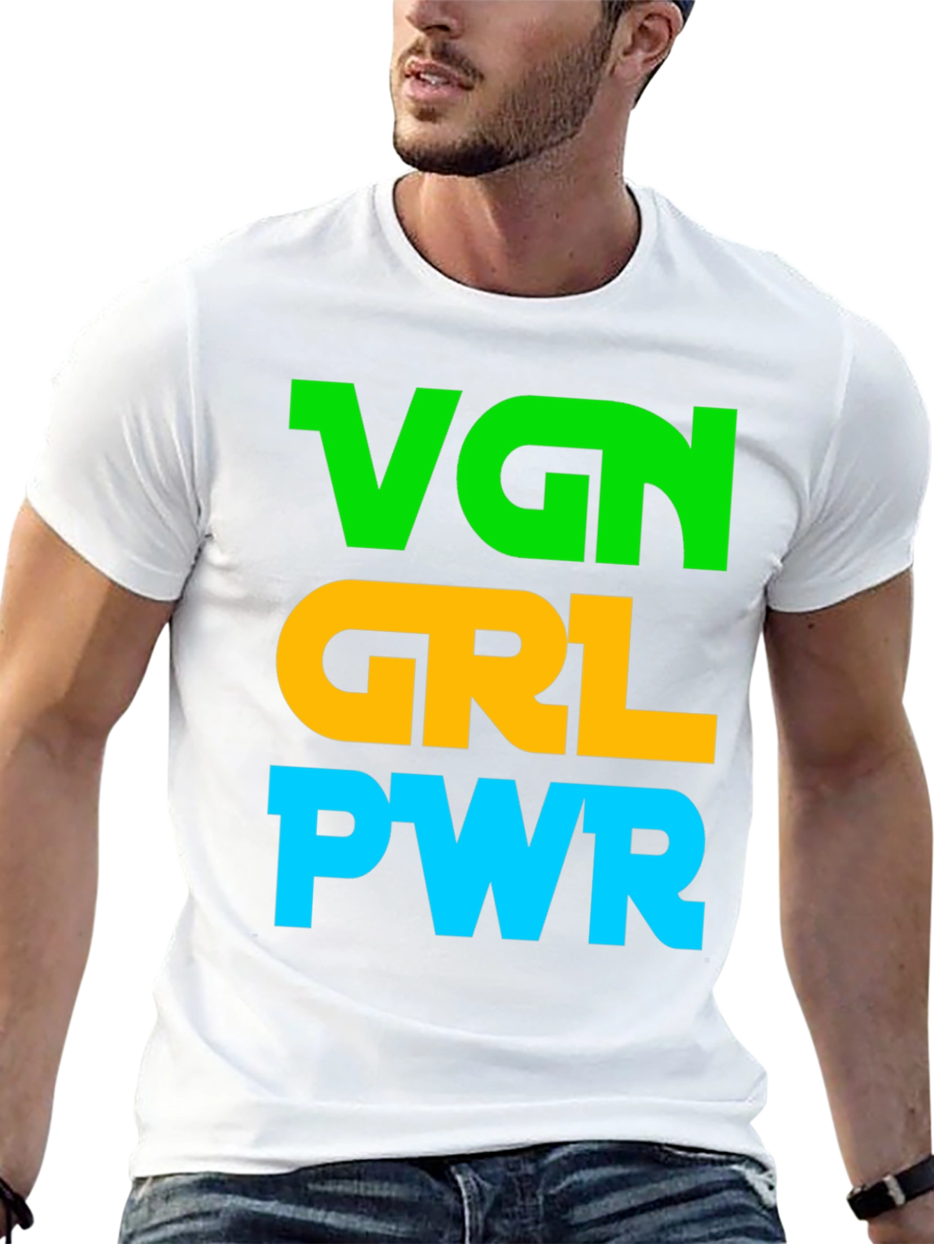 VGN GRL PWR Graphic Tee - Vegan Girl Power