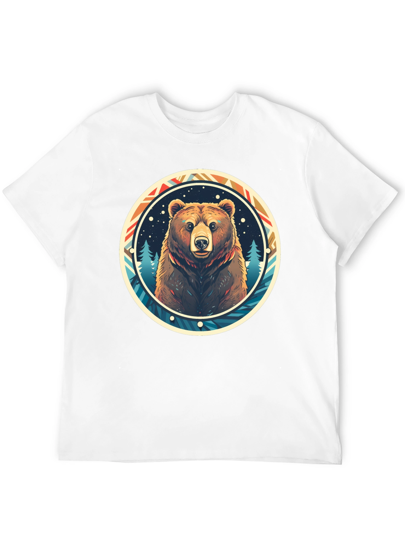 Bear Graphic Tee - Nature Lovers T-Shirt