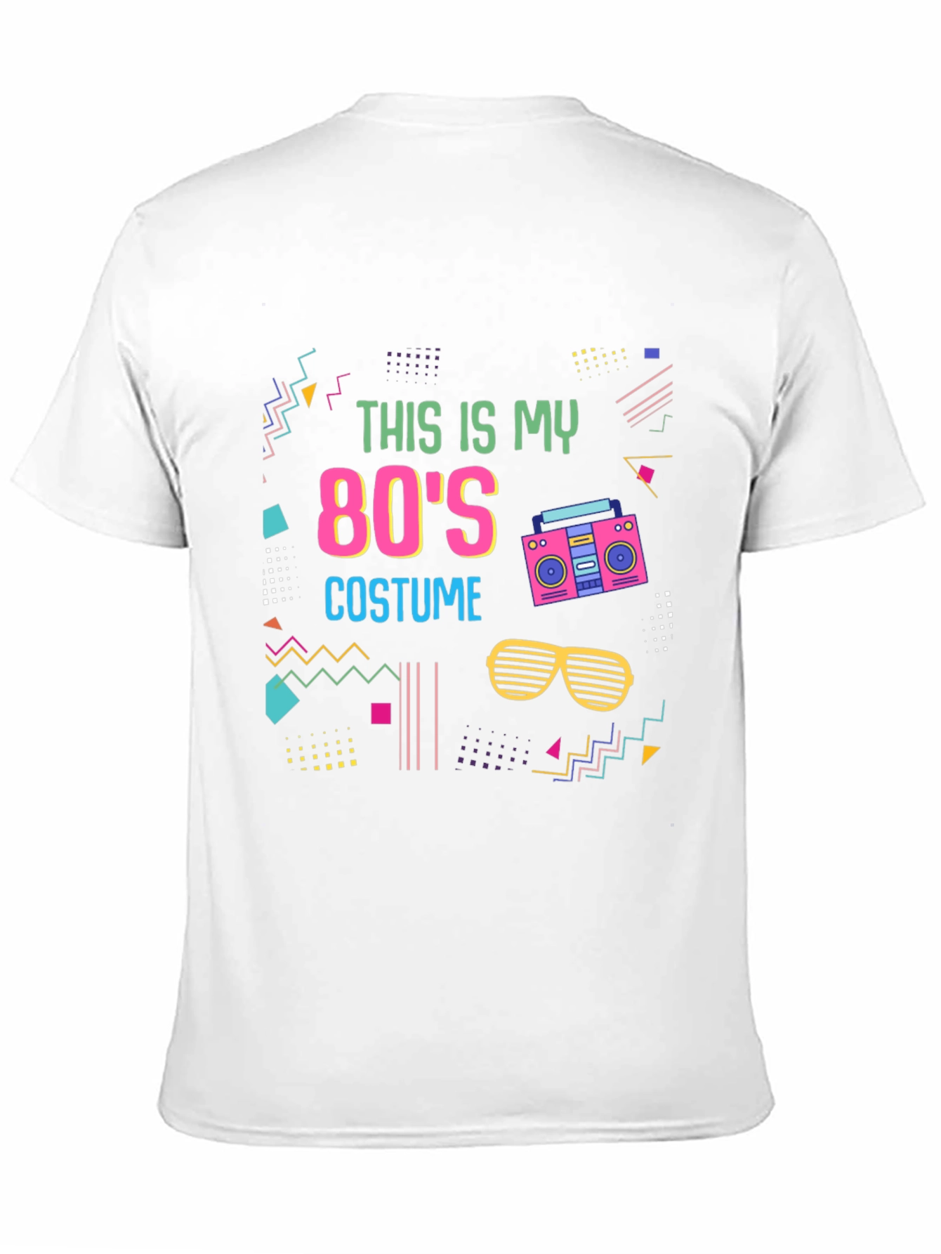 80s Costume T-Shirt - Retro Party Tee