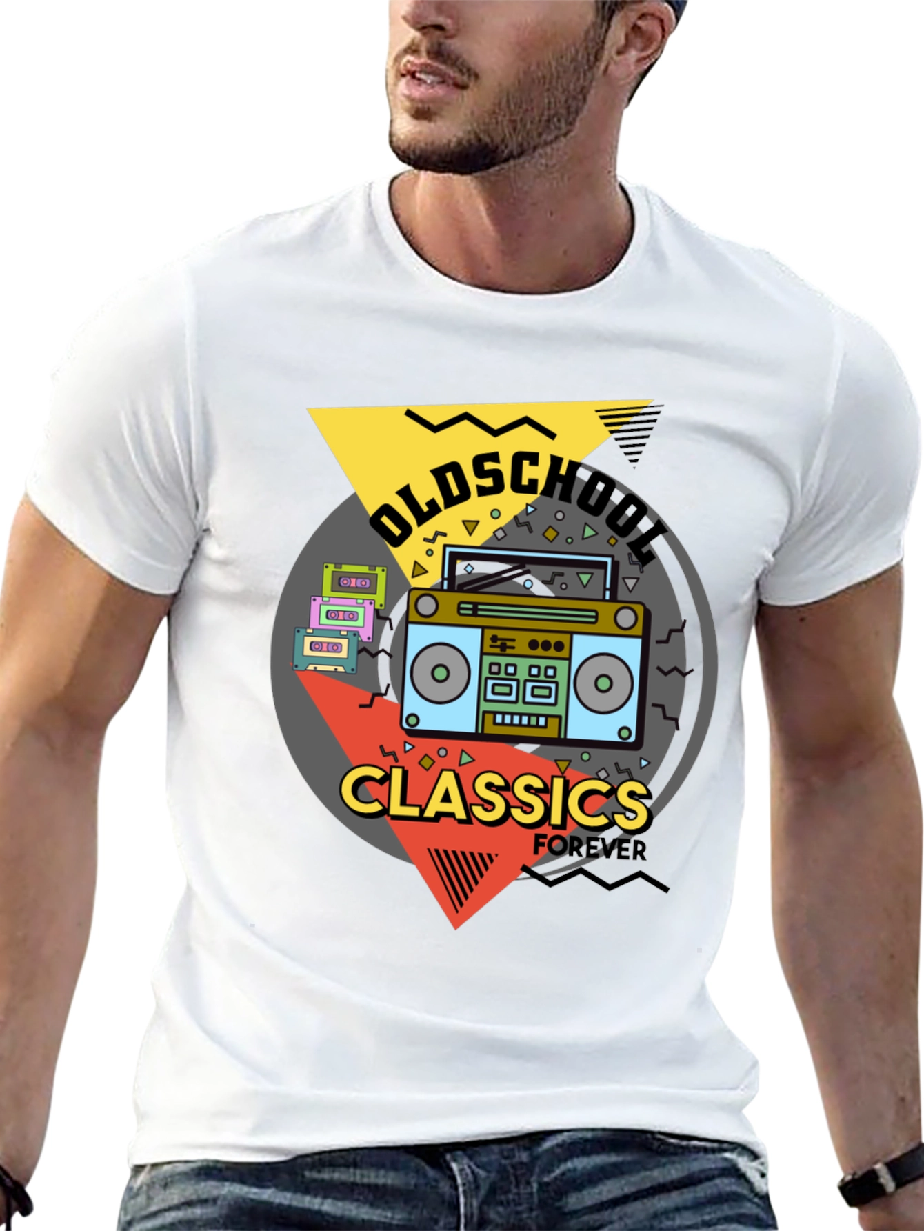 Retro Oldschool Classics Graphic Tee