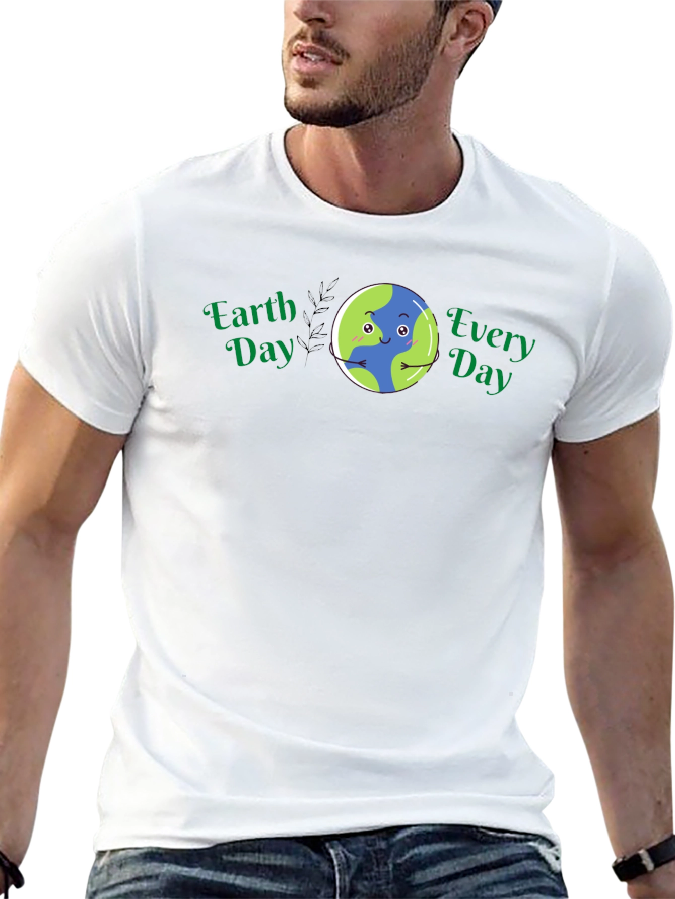 Earth Day Every Day T-Shirt - Black