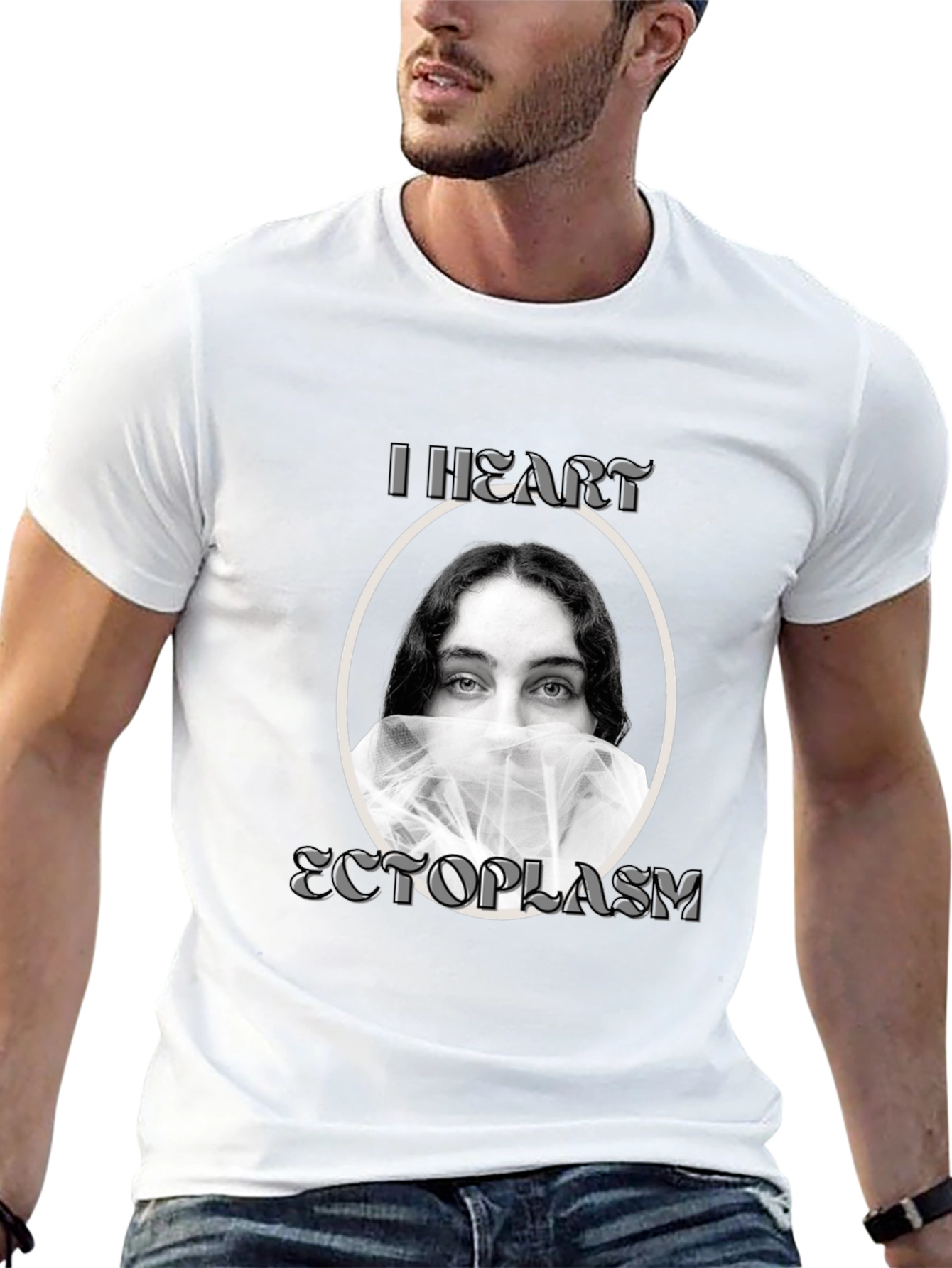 I Heart Ectoplasm T-Shirt - Ghostly Graphic Tee
