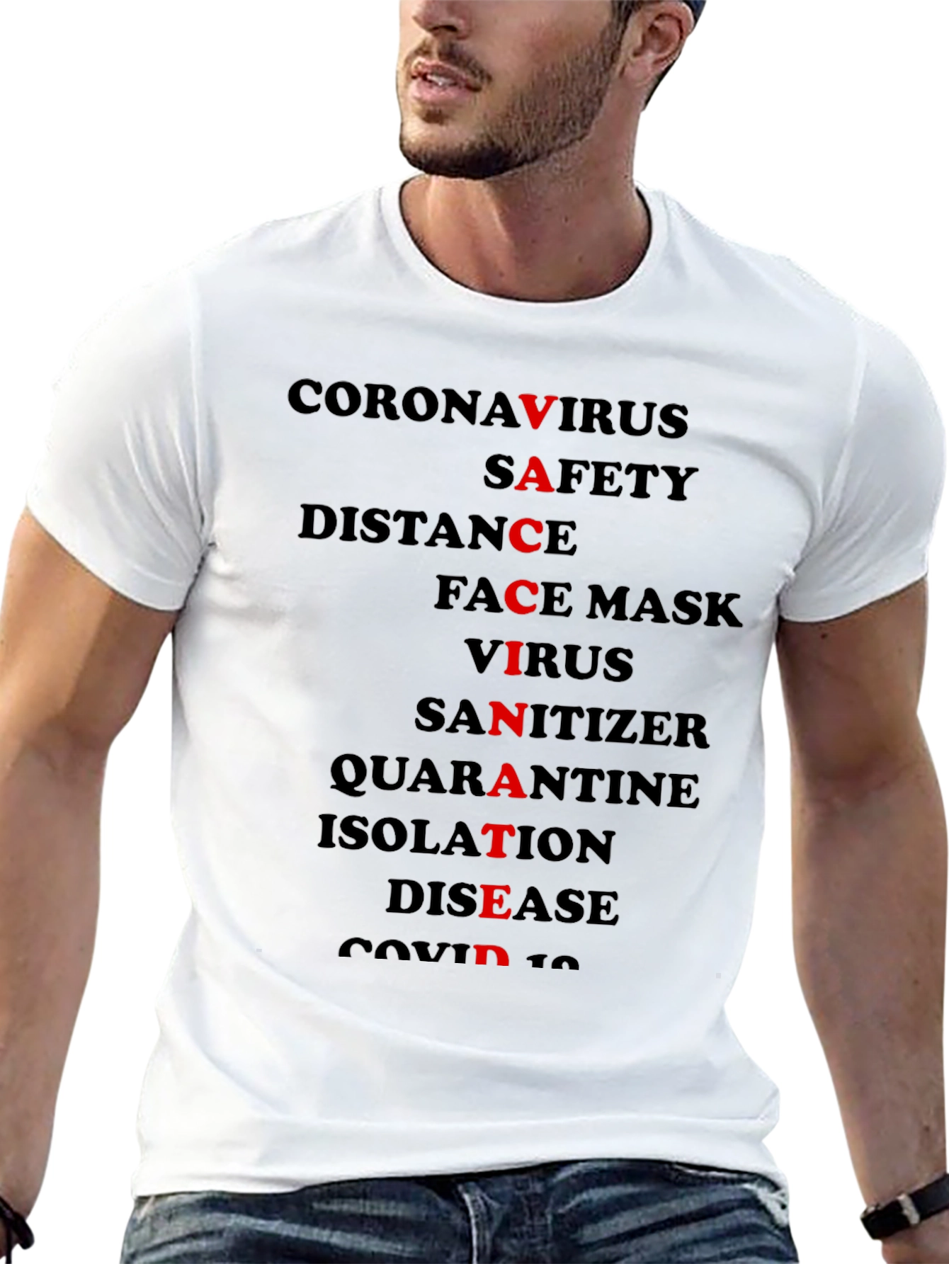Vaccinated T-Shirt - Coronavirus Safety