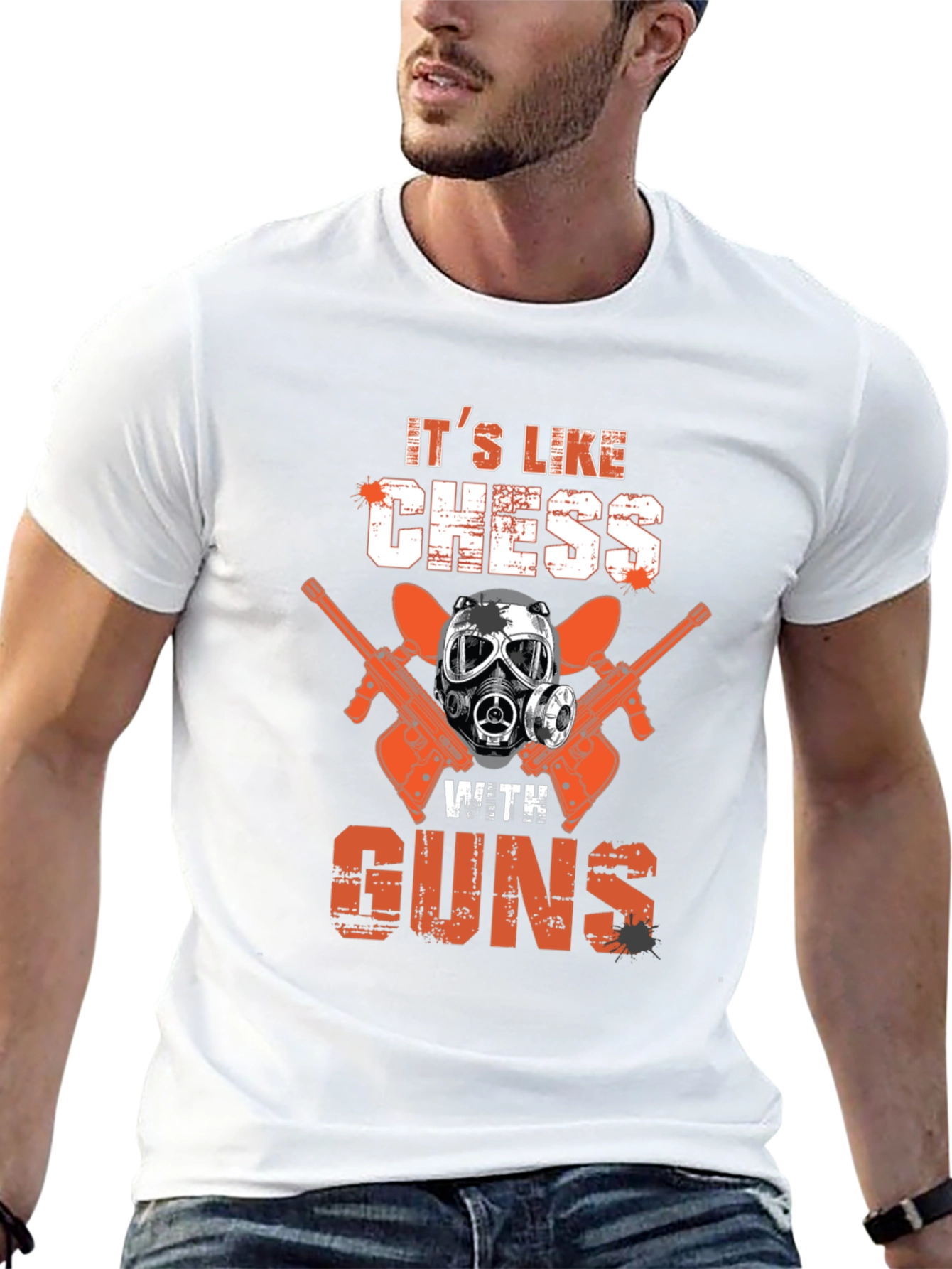 Its Like Chess With Guns T-Shirt