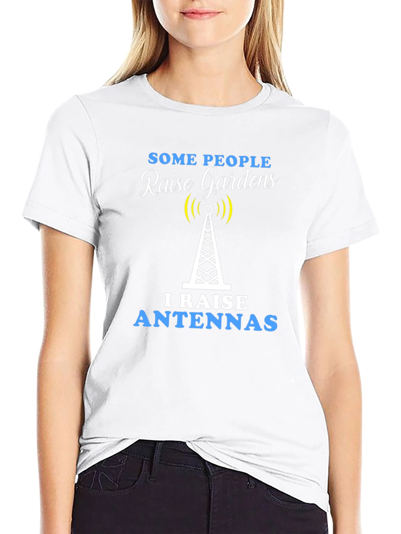 Raise Antennas T-Shirt - Ham Radio Operator Apparel