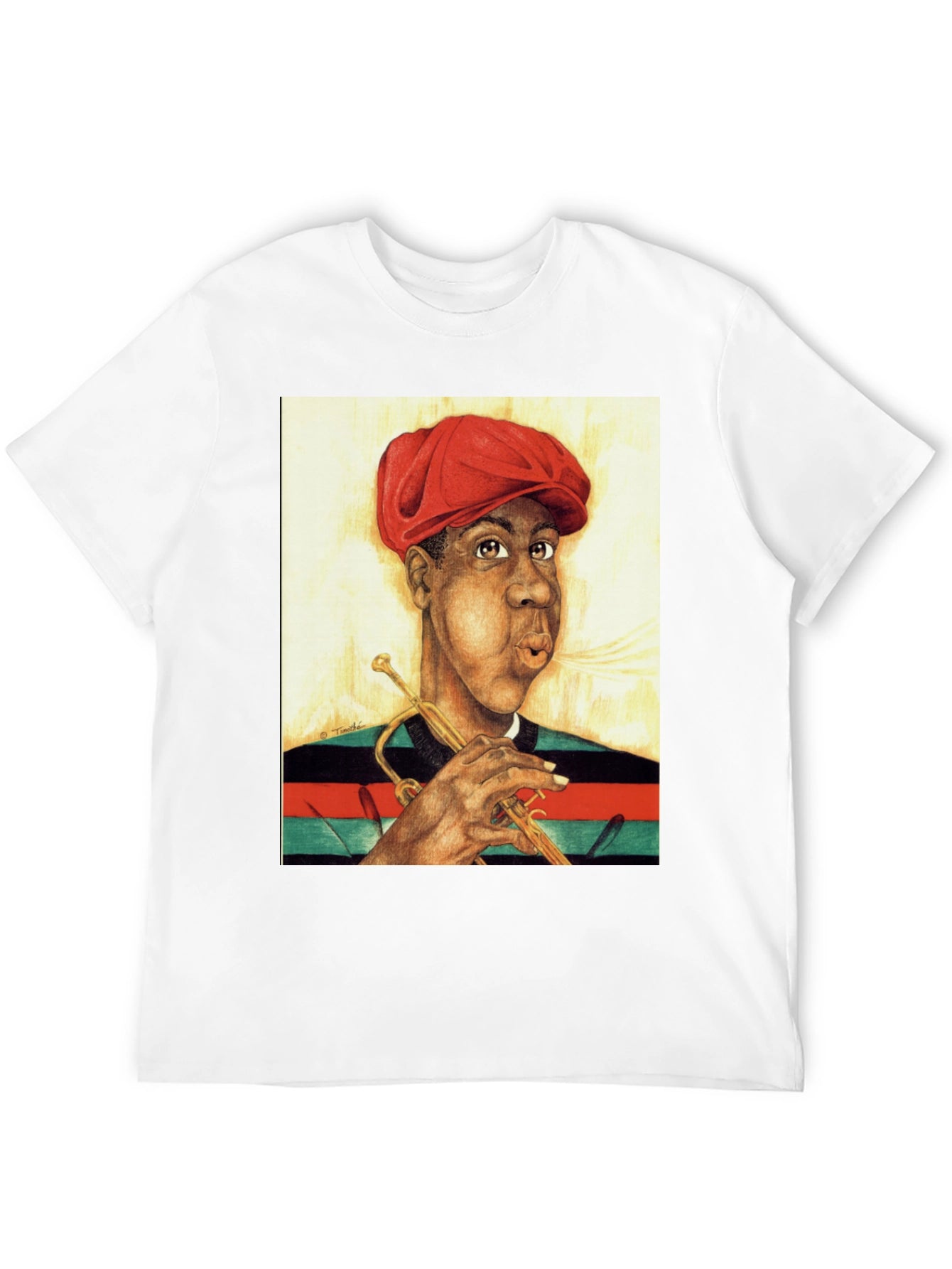 Dizzy Gillespie T-Shirt - Jazz Trumpet Player Graphic Tee