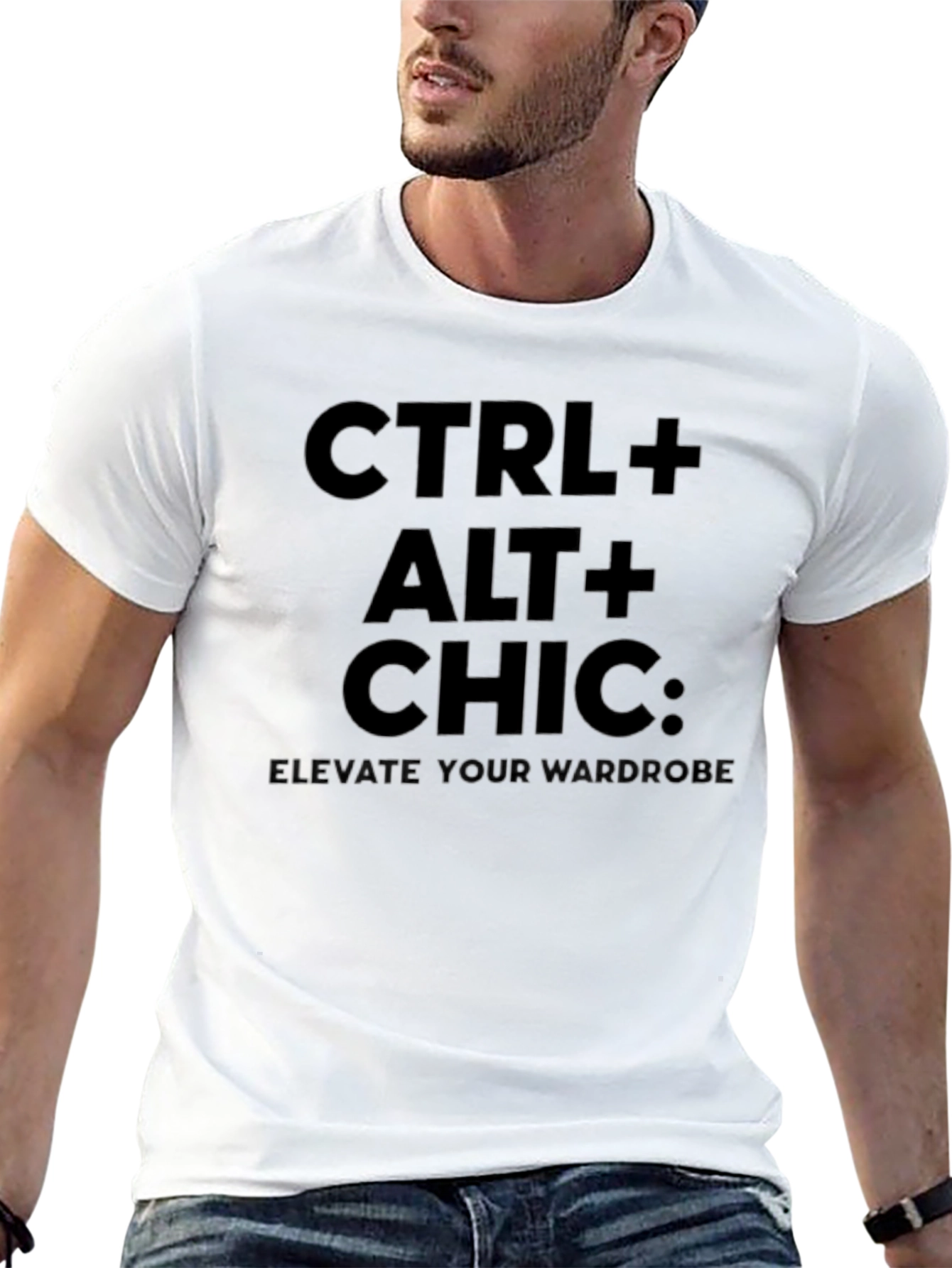 CTRL ALT Chic T-Shirt - Elevate Your Wardrobe