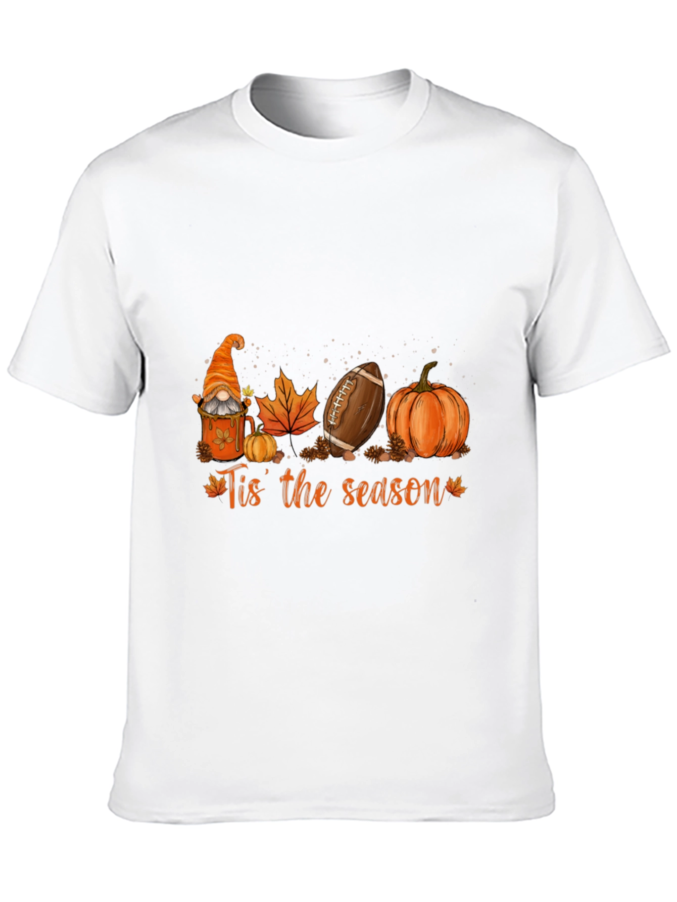 Tis the Season Fall Football Graphic Tee