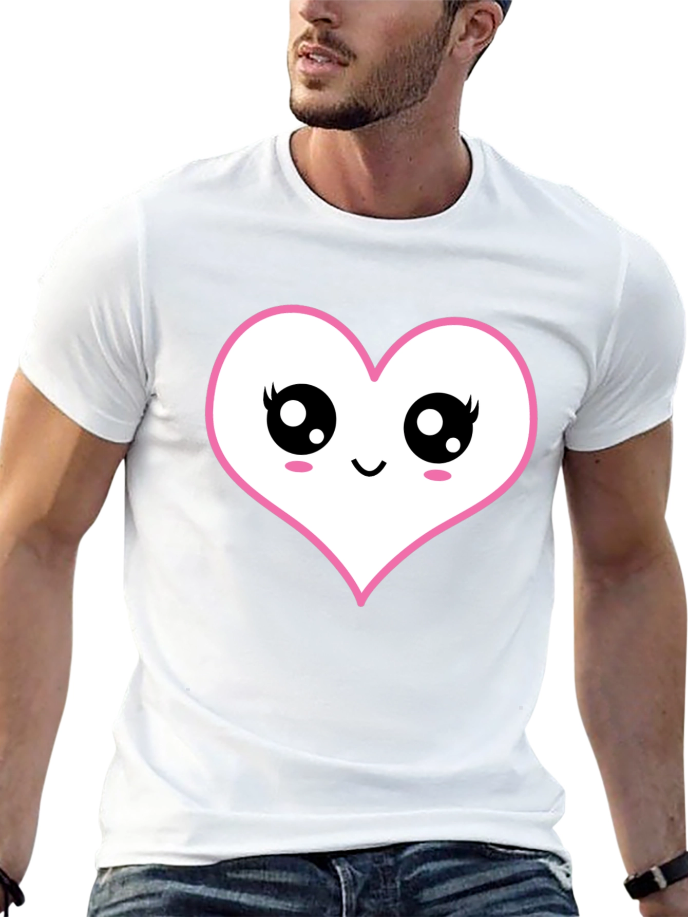 Kawaii Heart Graphic Tee
