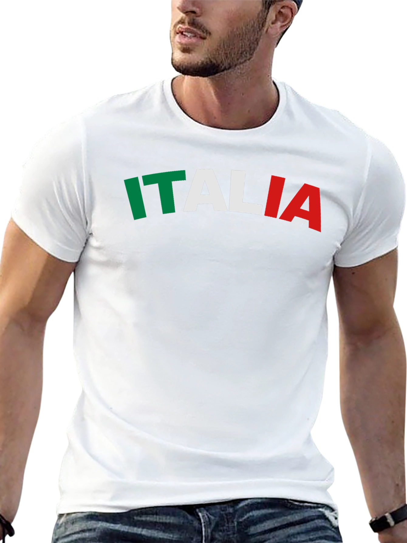 Italia Flag T-Shirt - Italian Pride Tee