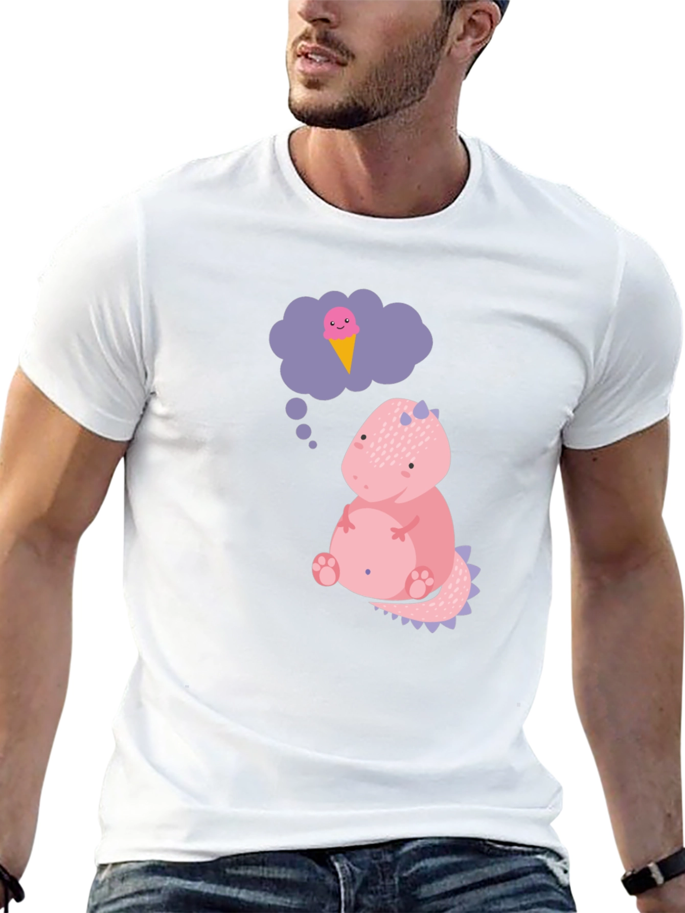 Dino Dreamer Black T-Shirt