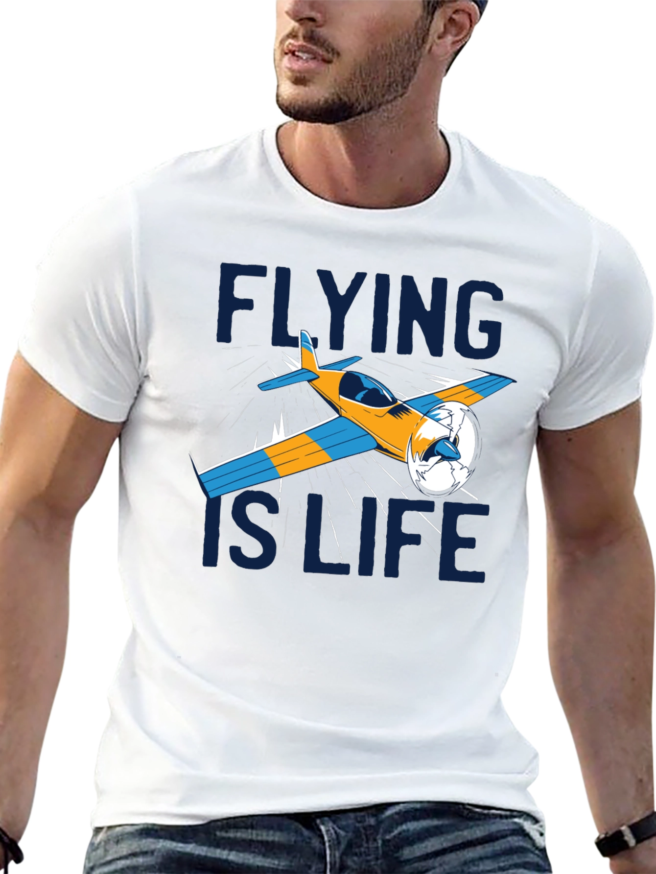 Flying is Life T-Shirt - Aviation Tee