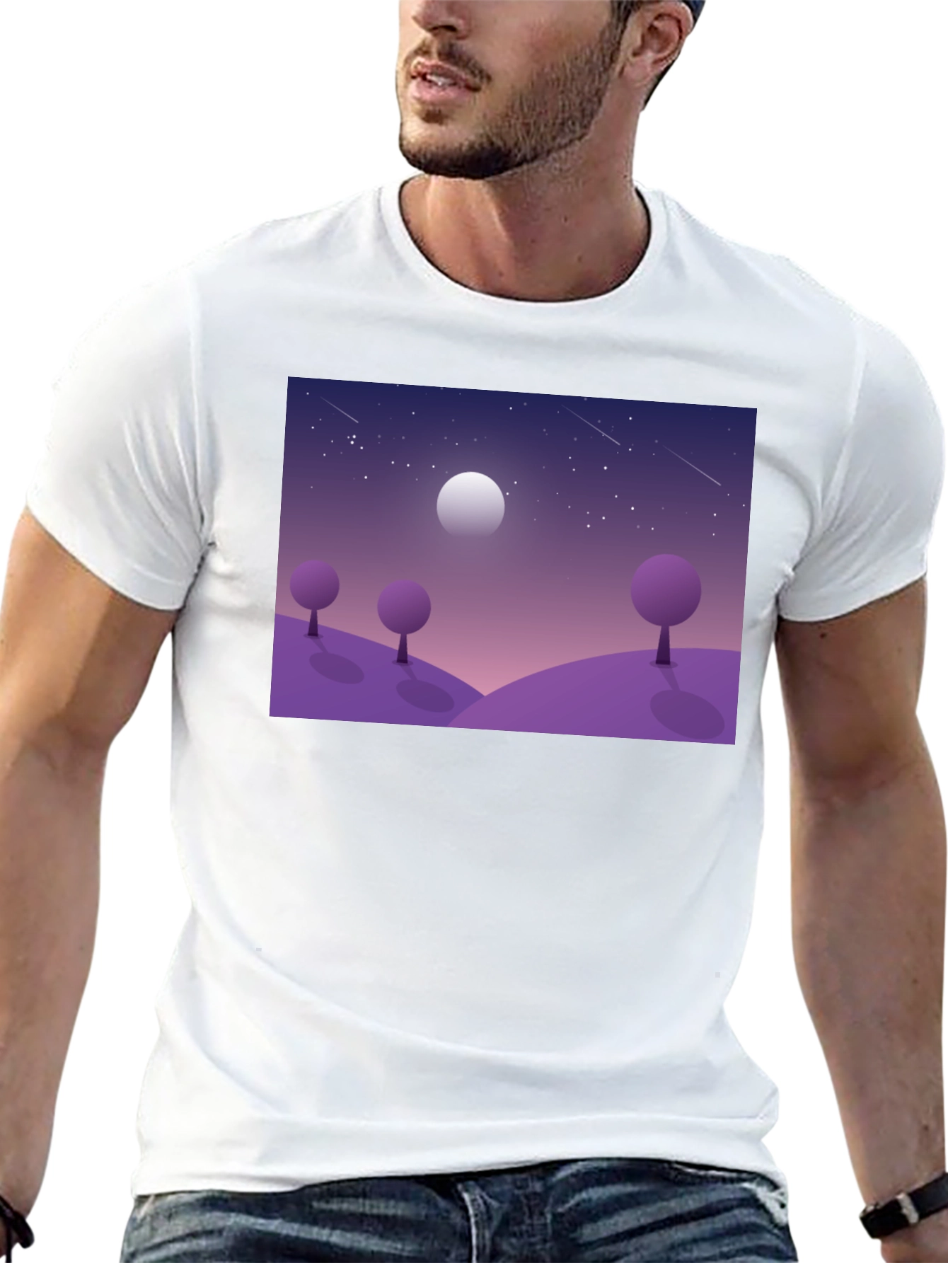 Night Sky Graphic Tee