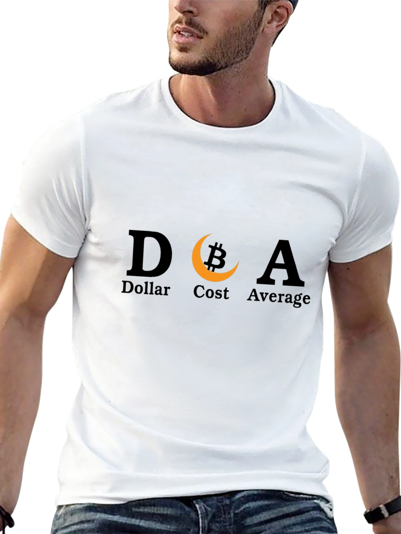 DCA Bitcoin Investor Black T-Shirt