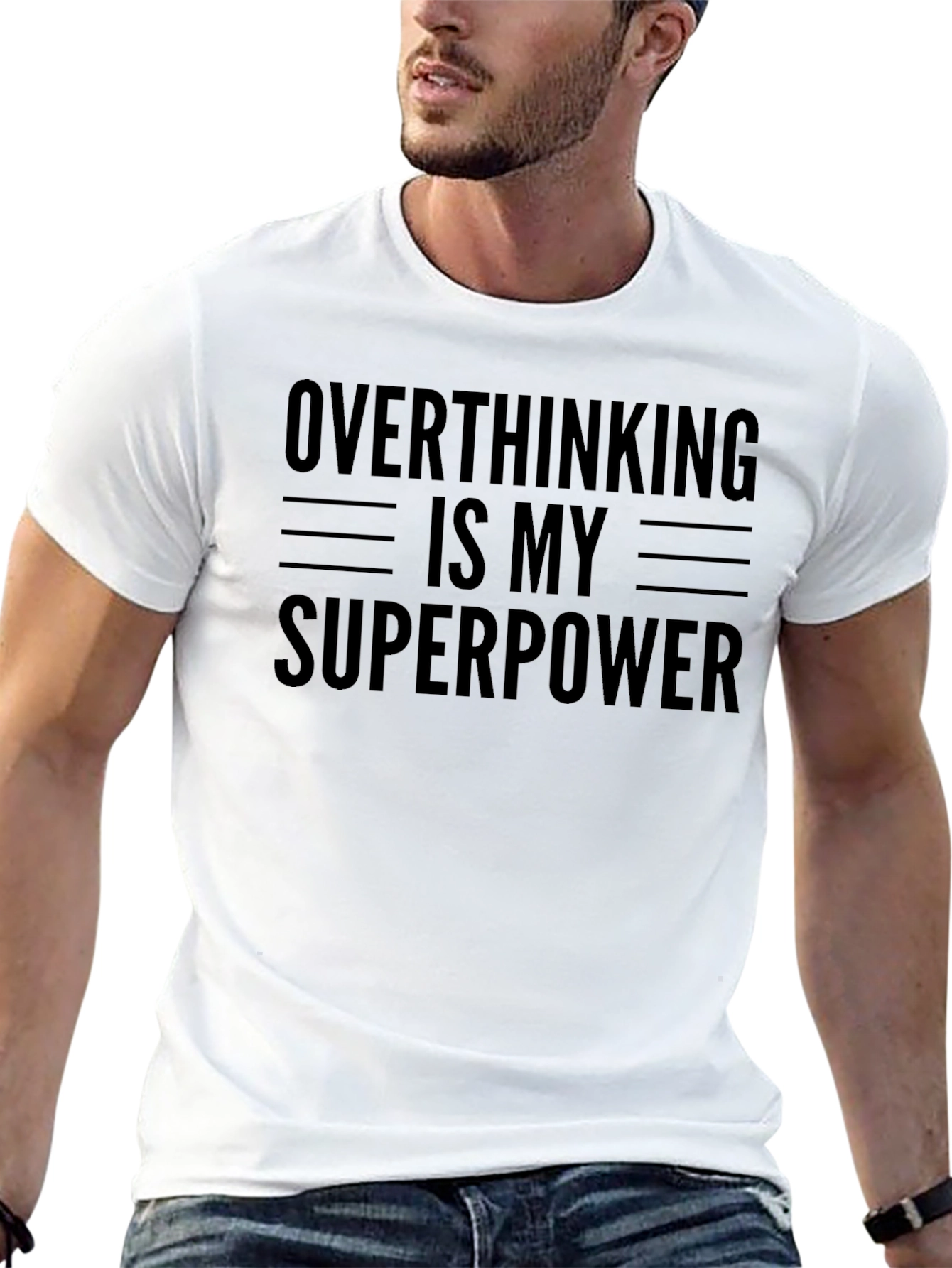 Overthinking is My Superpower Graphic T-Shirt