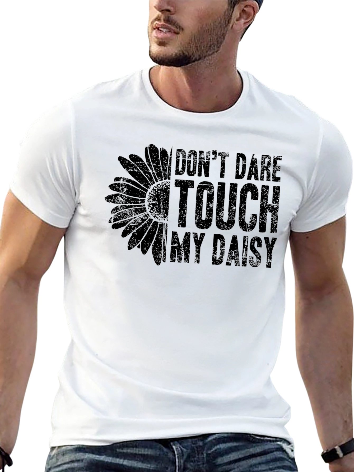 Dont Dare Touch My Daisy Graphic Tee