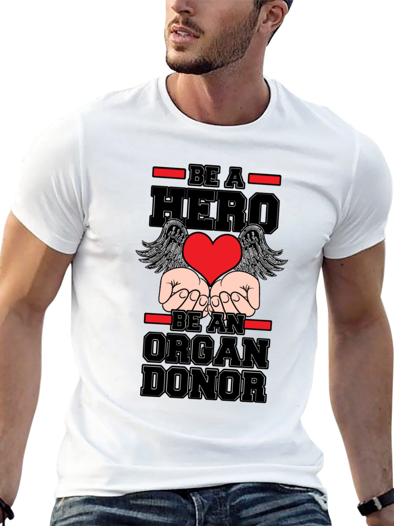 Be A Hero Organ Donor T-Shirt
