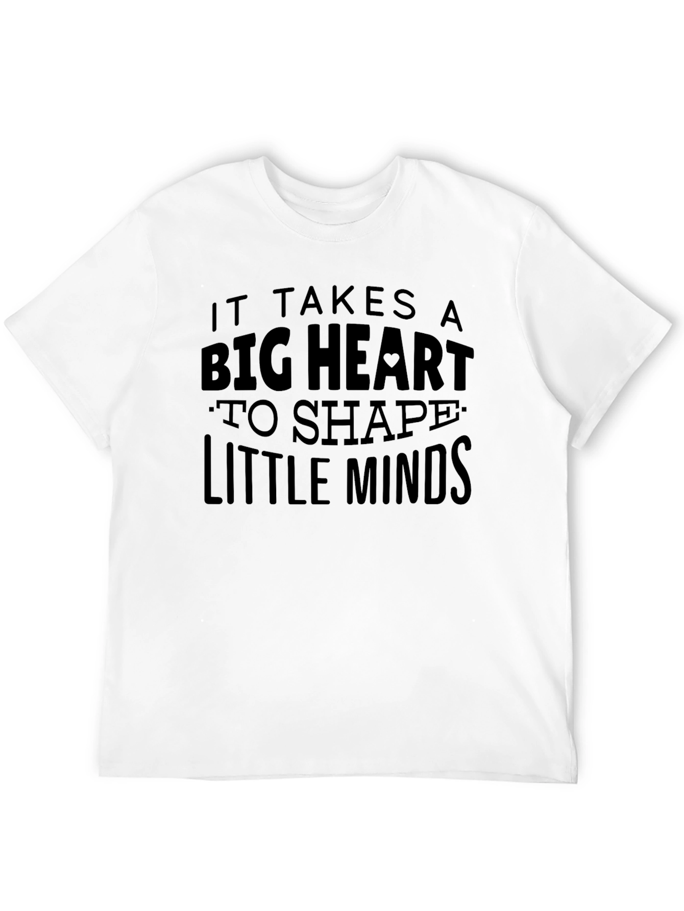 Big Heart Little Minds Teacher Graphic Tee