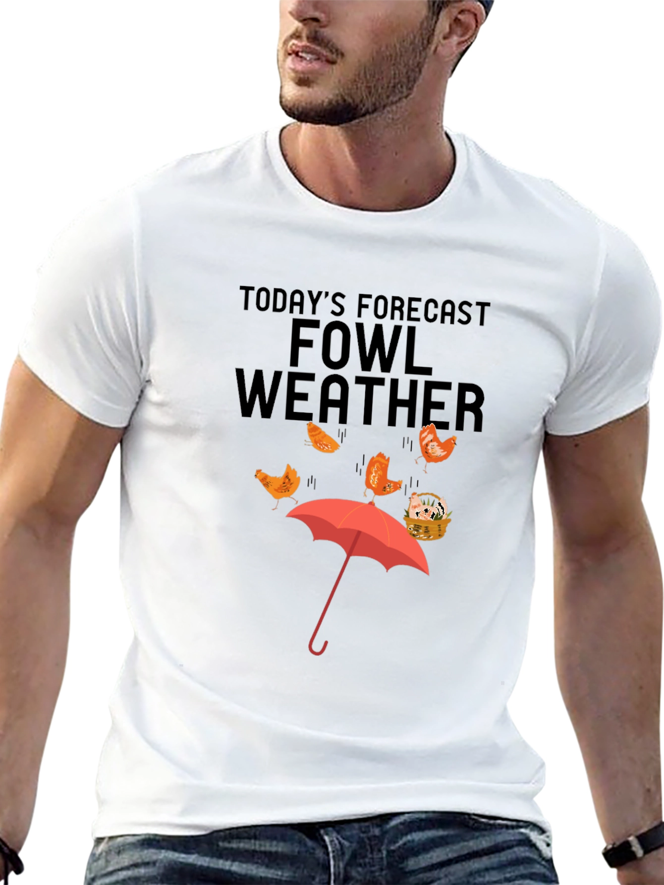 Fowl Weather Graphic T-Shirt